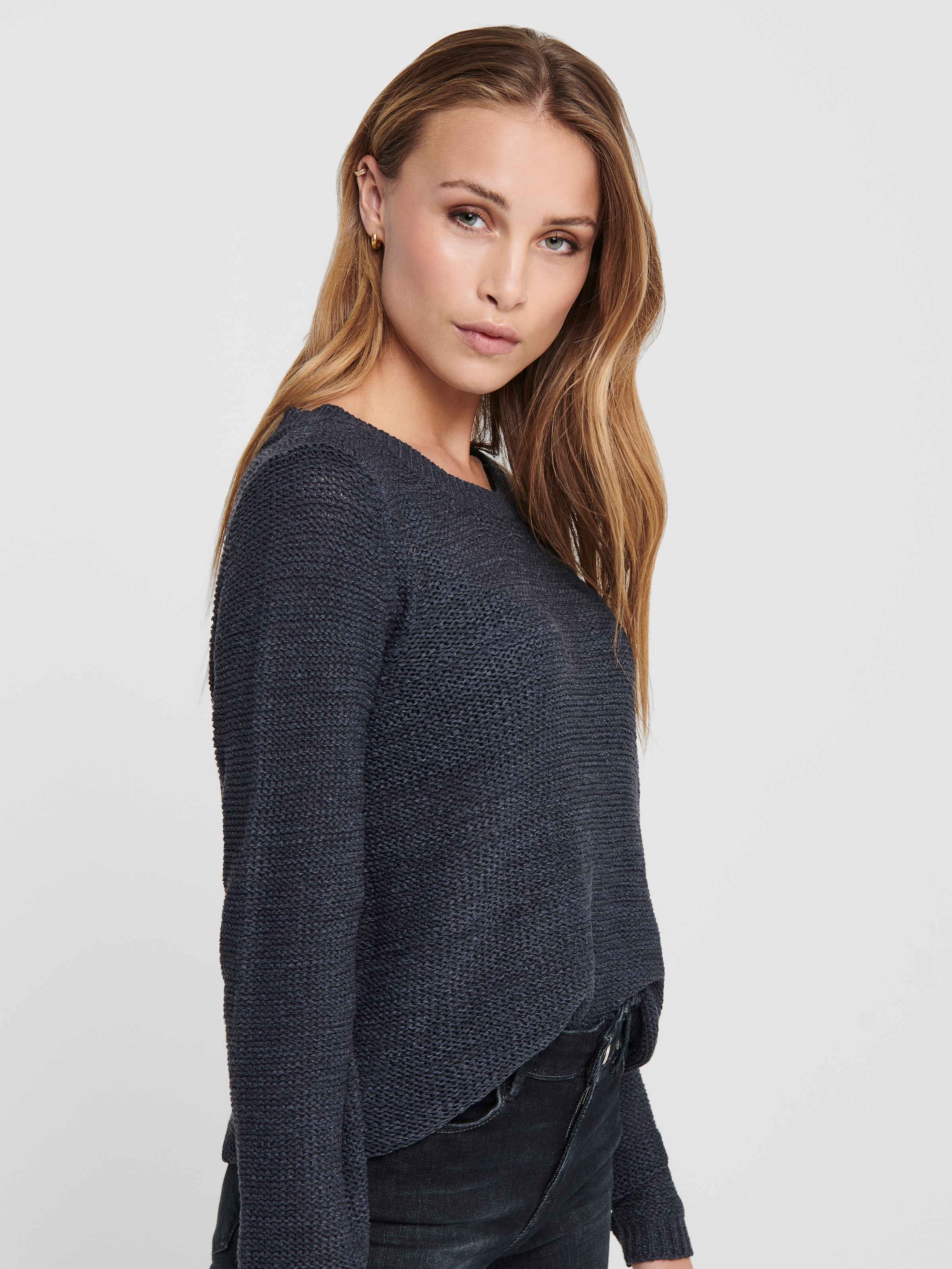 ONLY Strickpullover »ONLGEENA XO L/S PULLOVER KNT NOOS«
