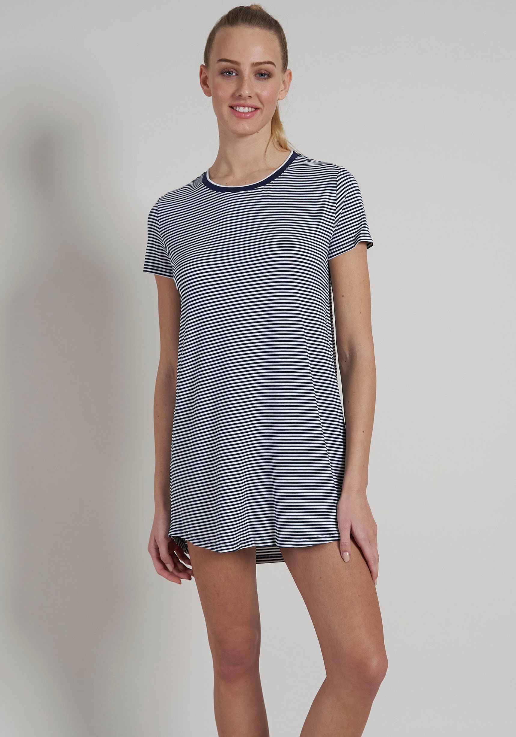TOM TAILOR Nachthemd, Gestreiftes Pyjama Kleid bestellen online bei OTTO