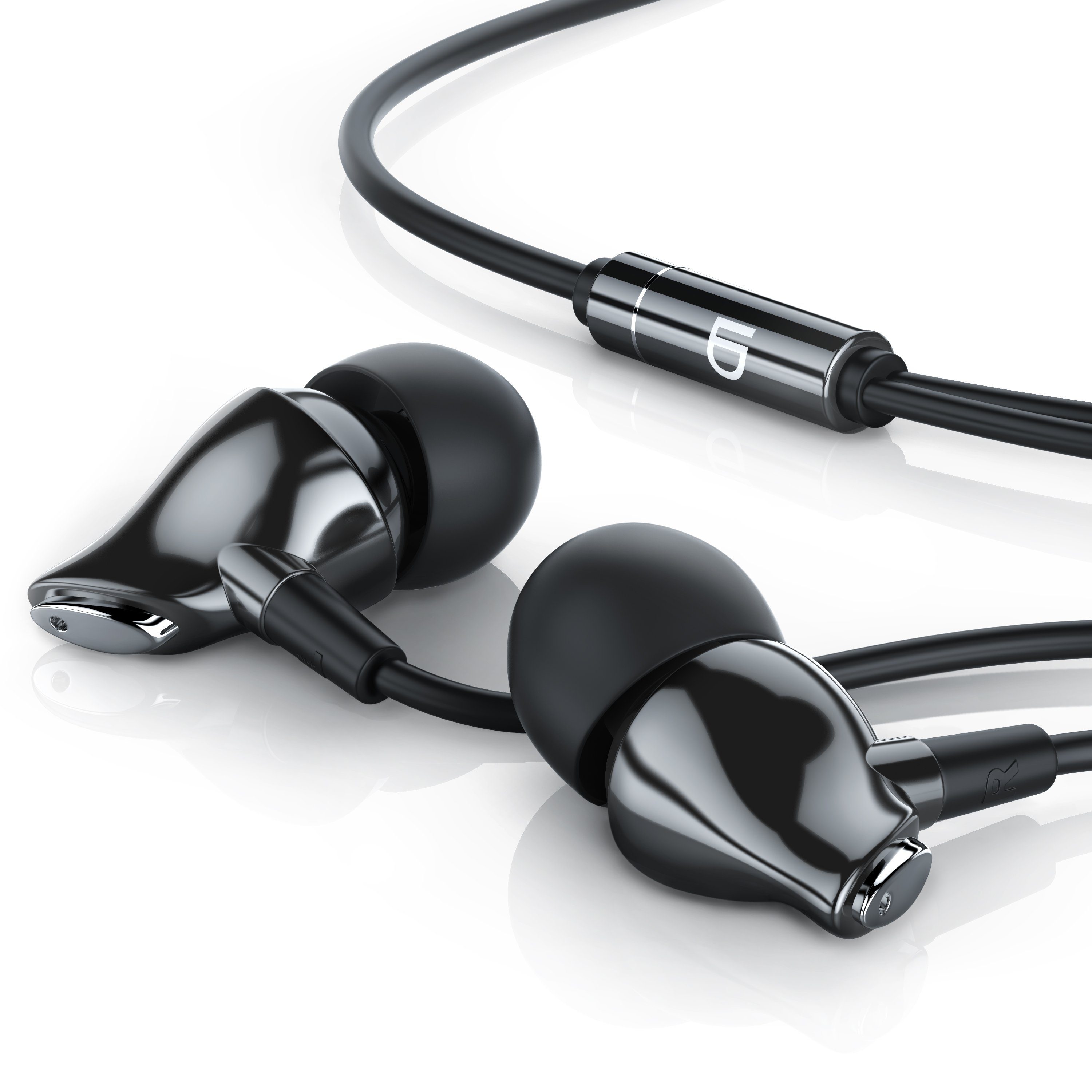 LIAM&DAAN High End Ceramic In-Ear Kopfhörer Swan