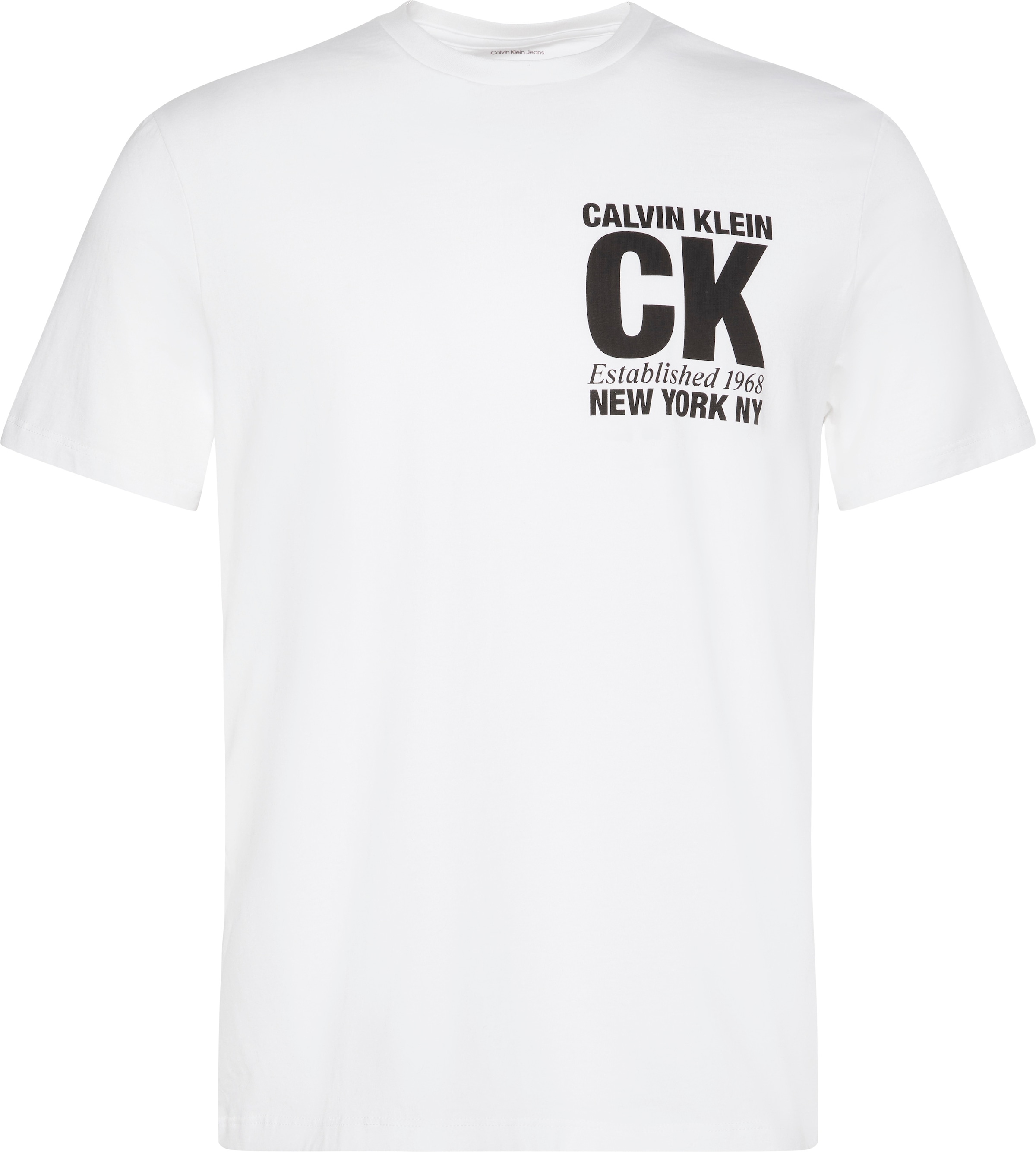 Calvin Klein T-Shirt Regular fit, mit Rundhalsausschnitt