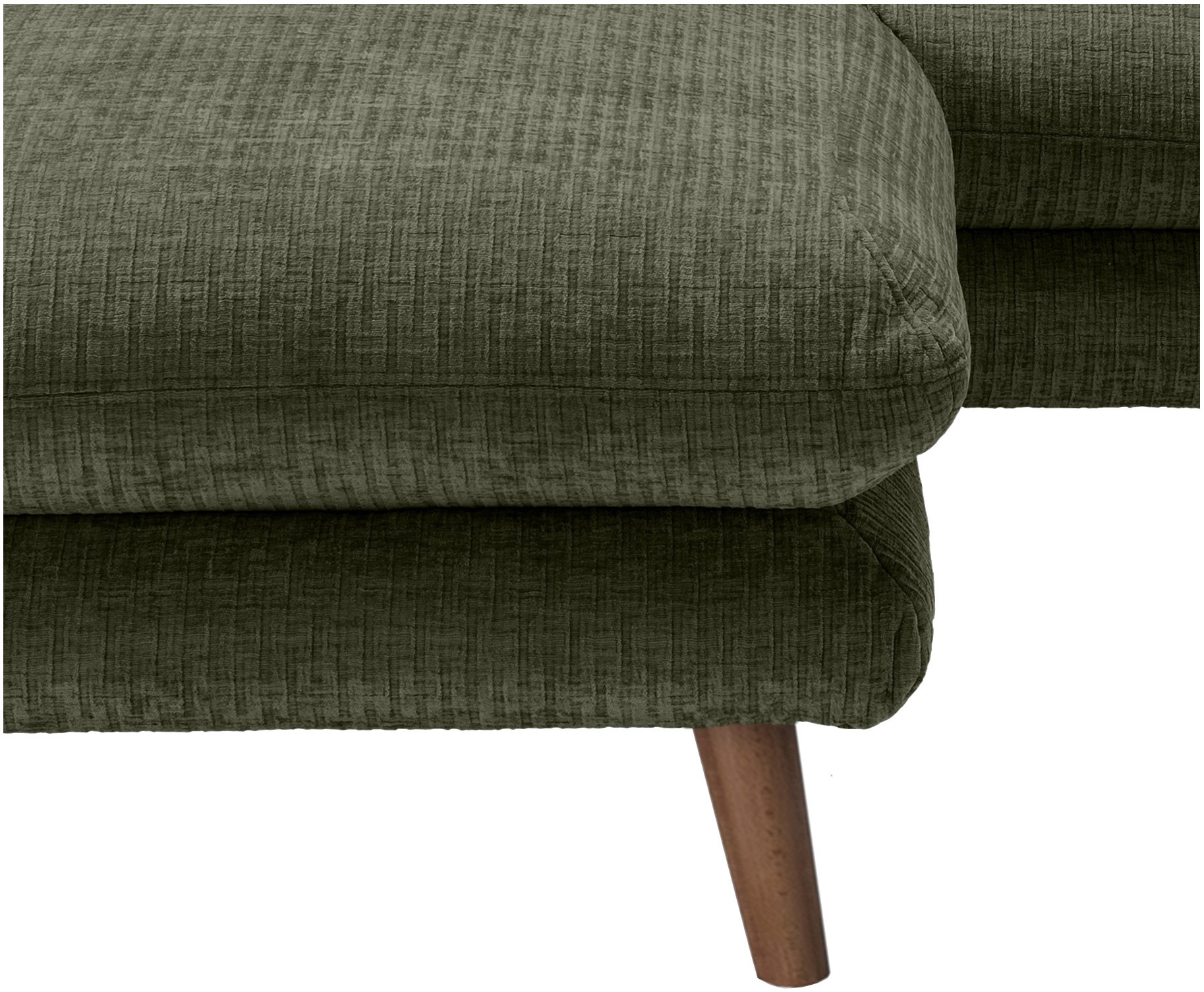 Home affaire Ecksofa »Lazio modern und bequem, schmale Armlehnen, tolle Detailverarbeitung« zwei verschiedene Fußfarben wählbar