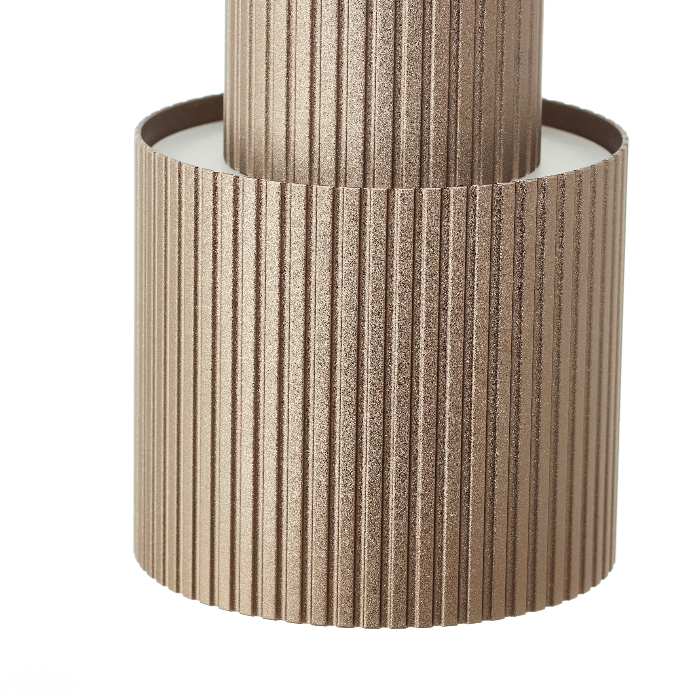 Brilliant Pendelleuchte »Cadiz«, 4 flammig, Leuchtmittel GU10 | ohne Leuchtmittel, 150 x 98 cm, 4x GU10 Fassung, kürzbar, Aluminium, schwarz/bronzefarben