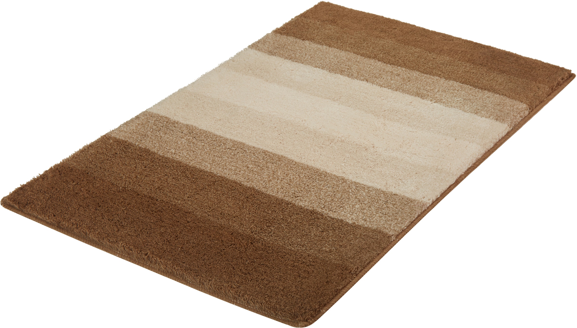 MEUSCH Badematte »Palace« Höhe 23 mm rutschhemmend beschichtet fußbodenheizungsgeeignet Badteppich, gestreift, mit Farbverlauf, waschbar