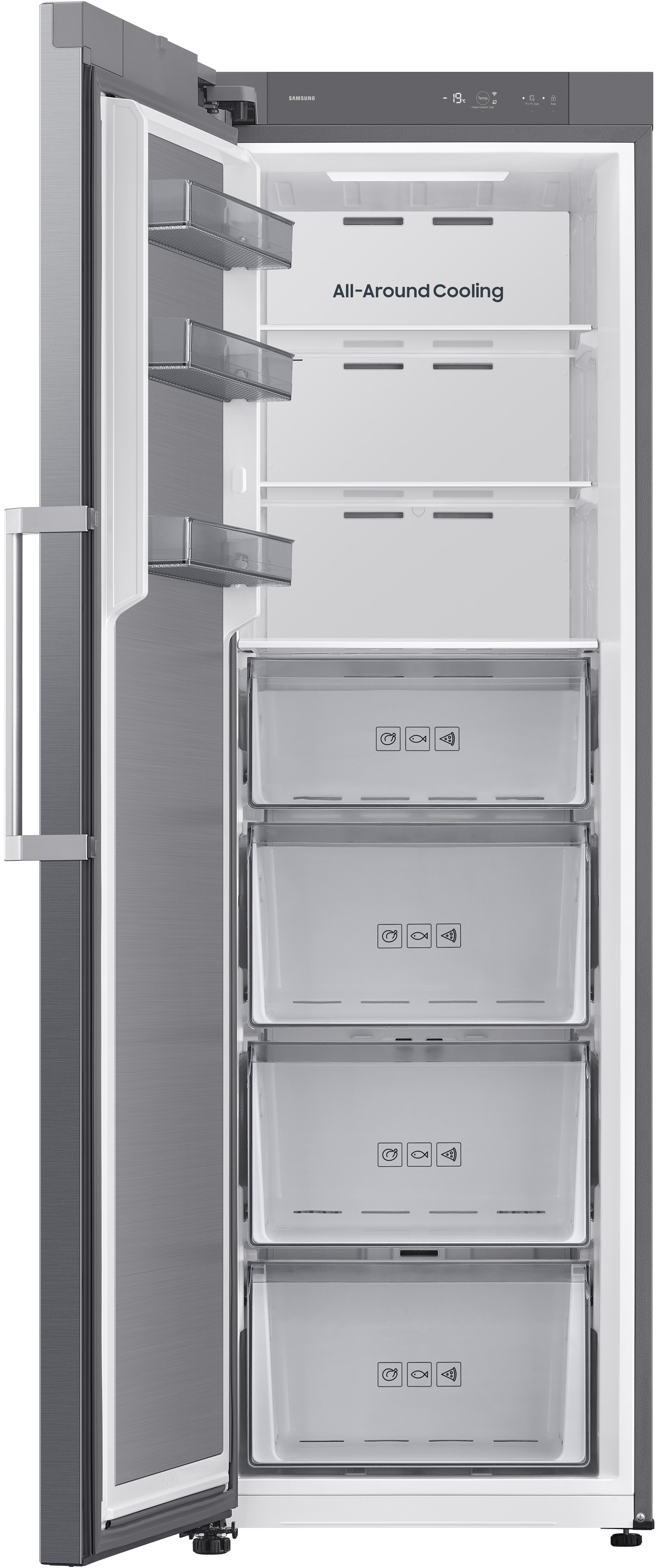 Samsung Gefrierschrank »RZ70H32KDTEF« 185,8 cm hoch 59,5 cm breit