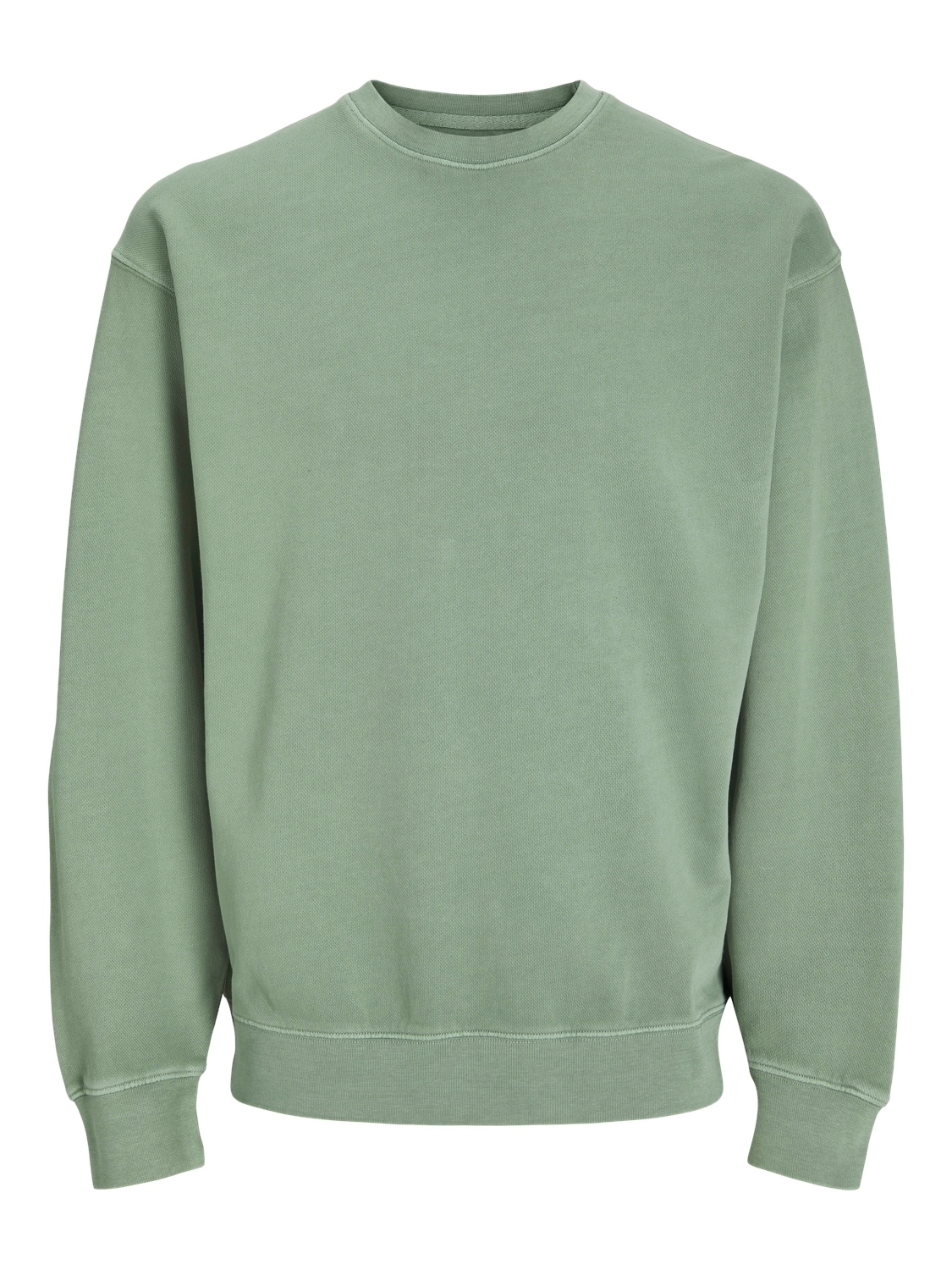 Jack & Jones Sweatshirt »JJECHARGE FADED SWEAT CREW NECK NOOS«, mit Rippbündchen