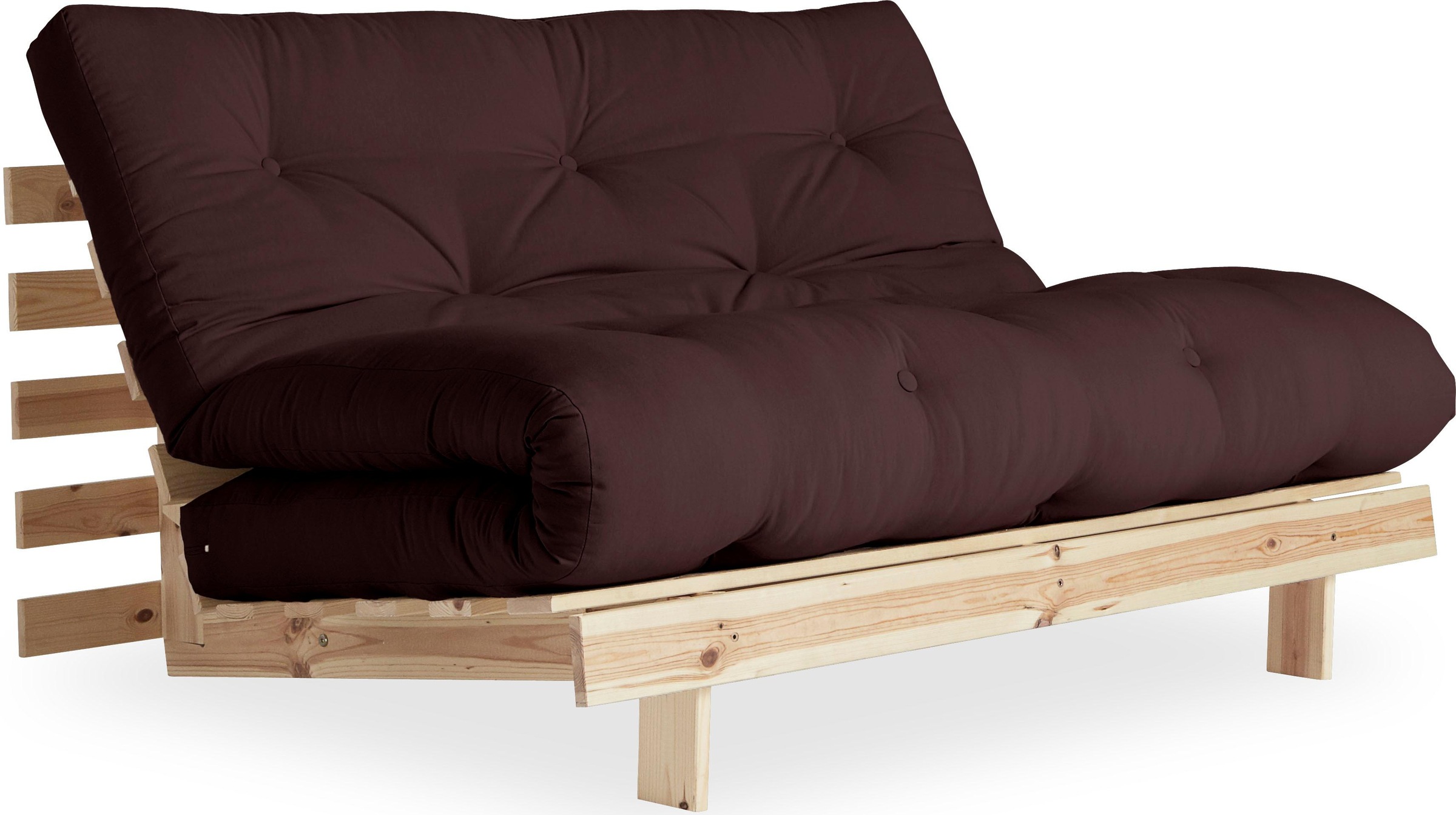 Karup Design Daybett »Roots Schlafsofa, Gästebett, Sofa inkl. Futonmatratze«, Liegefläche 90/140/160 x200 cm, FSC® zertifizierte Kiefer