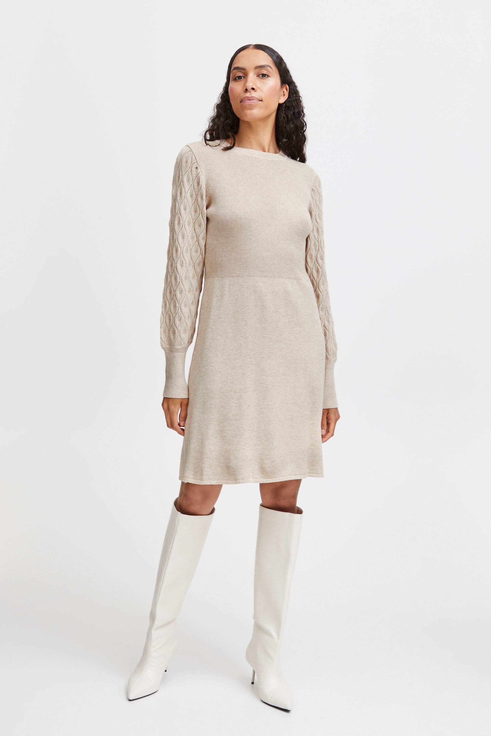 b.young Strickkleid »Strickkleid BYNONINA RIB DRESS 2 -«