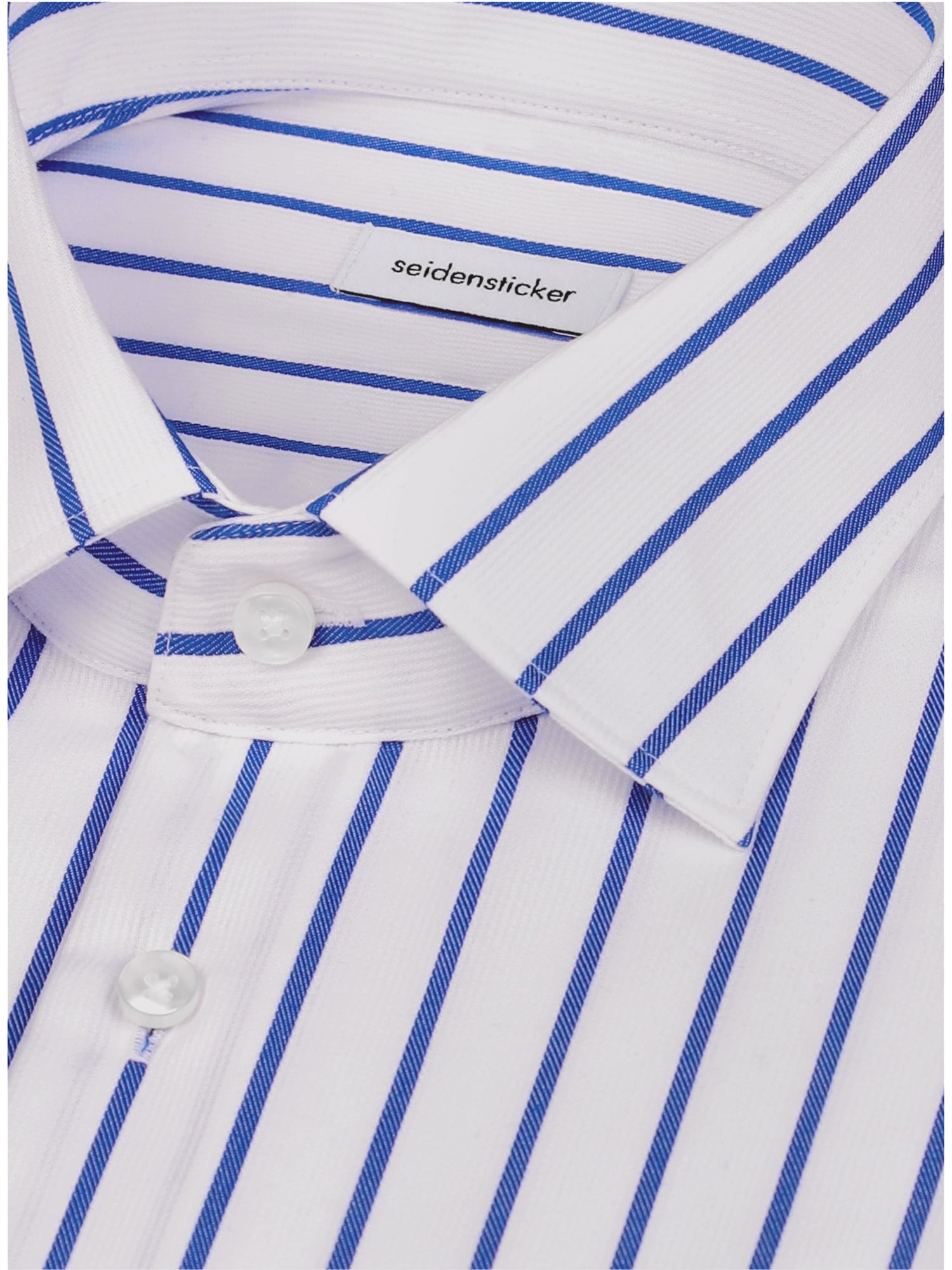 seidensticker Businesshemd »Schwarze Rose« Slim 1/1 Kentkragen Gestreift