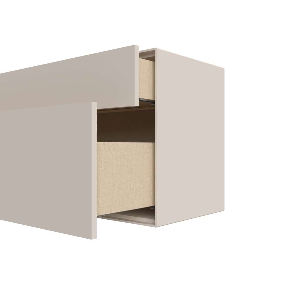 LeGer Home by Lena Gercke Lowboard »Essentials, TV-Board, TV-Kommode, TV-Schrank,  TV-Möbel« 2 Stk. tlg. Breite: 277 cm, UV lackiert, Push-to-open-Funktion