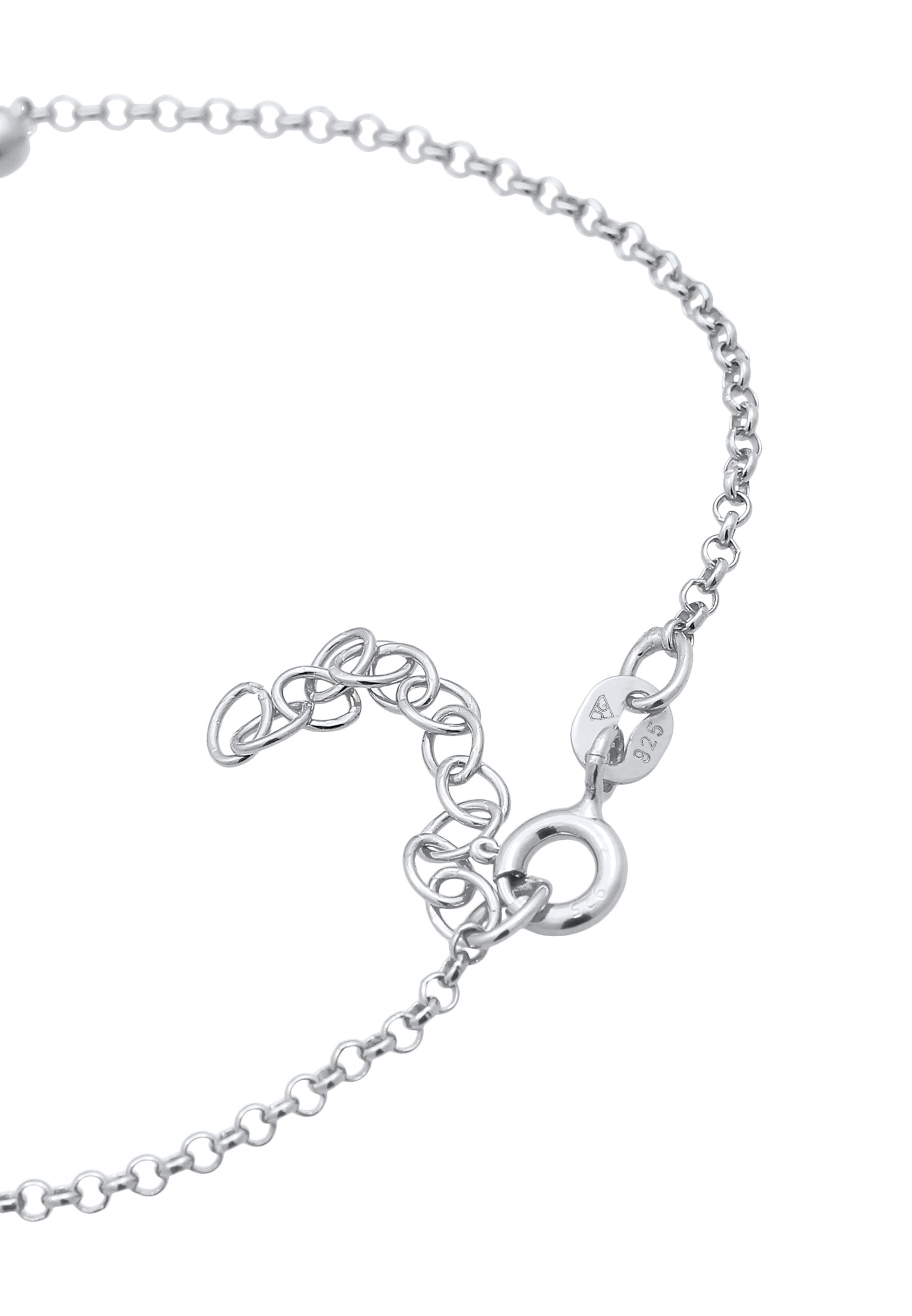 Elli Armkette »Armband Beads Kugeln Pastell 925 Silber«