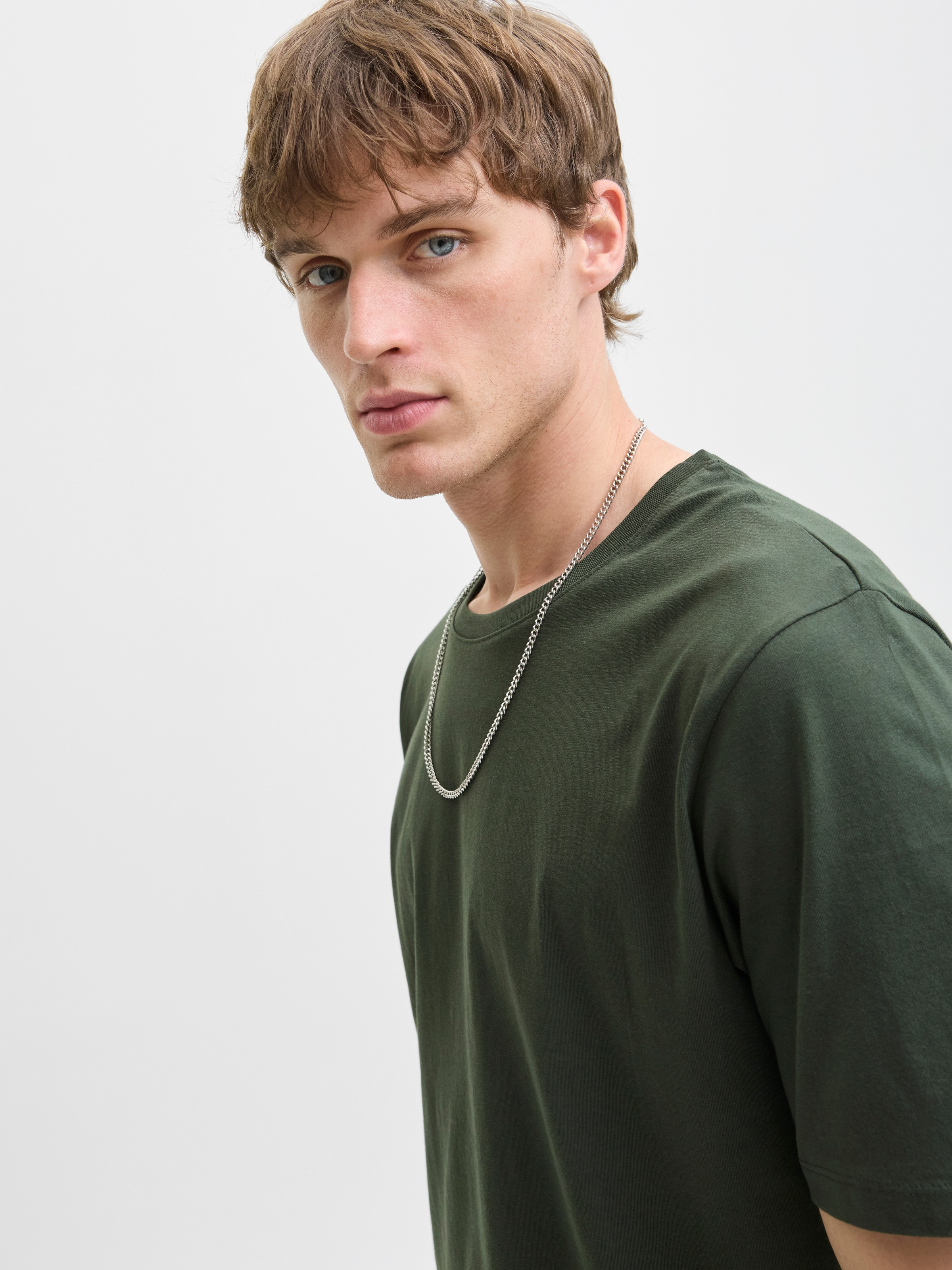 Jack & Jones Rundhalsshirt »JJEORGANIC BASIC TEE SS O-NECK NOOS«, mit Rundhalsausschnitt