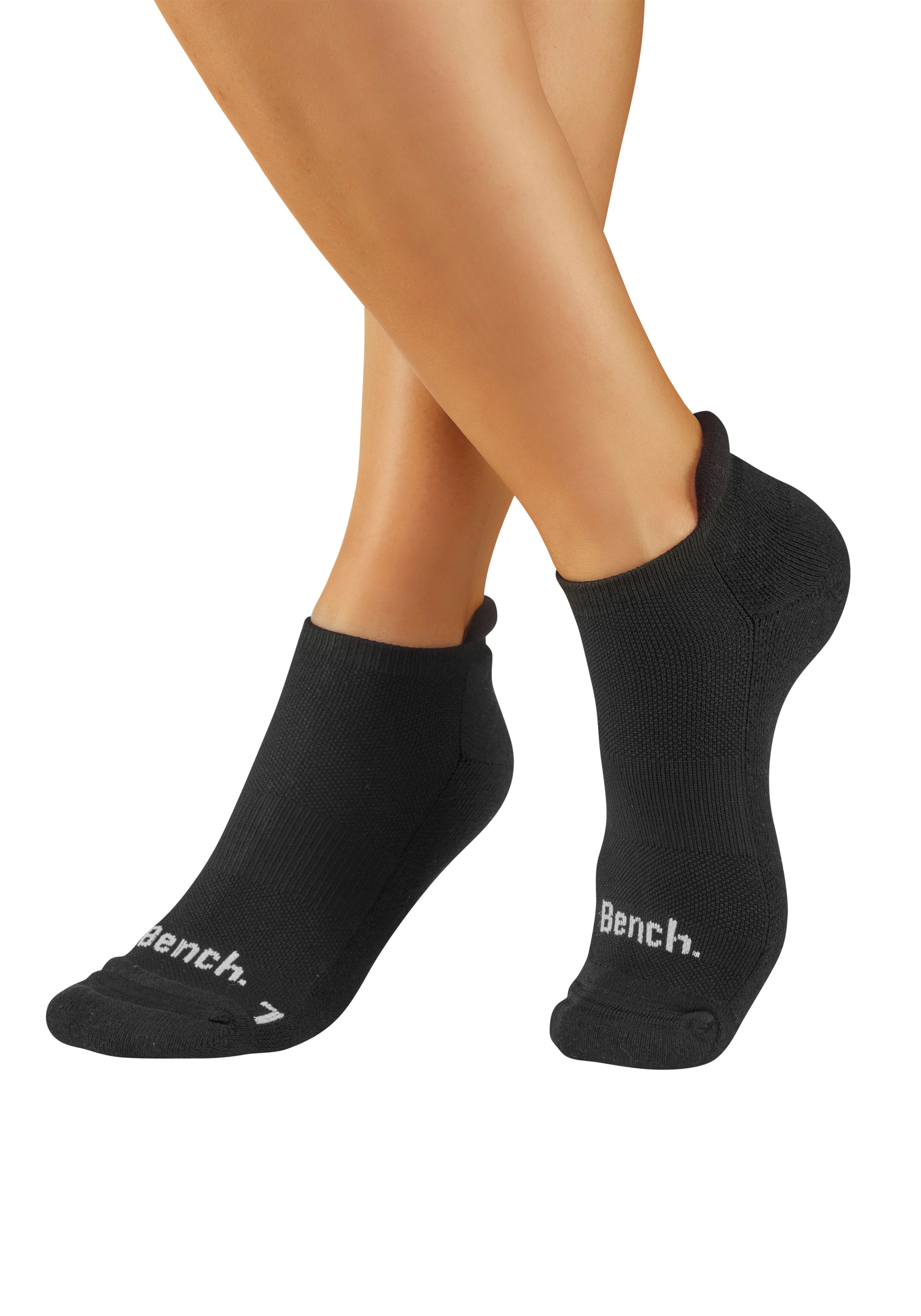 Bench. Sneakersocken »Sportsocken Antiblasensocken für Damen Herren« Packung, 6 Paar tlg. doppellagig, beugt Blasen vor