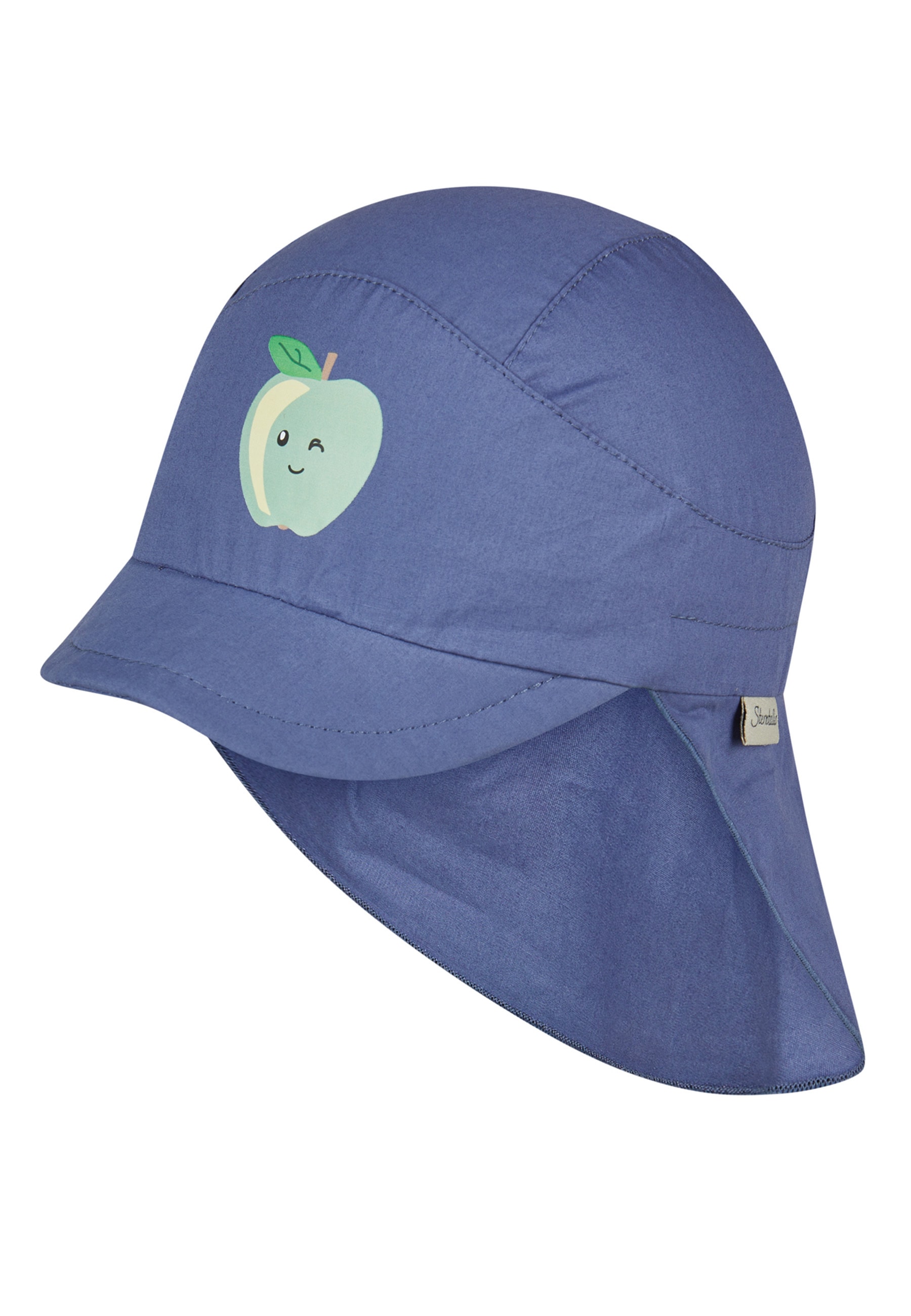 Sterntaler® Sonnenhut »Schirmmütze mit Nackenschutz Apfel«
