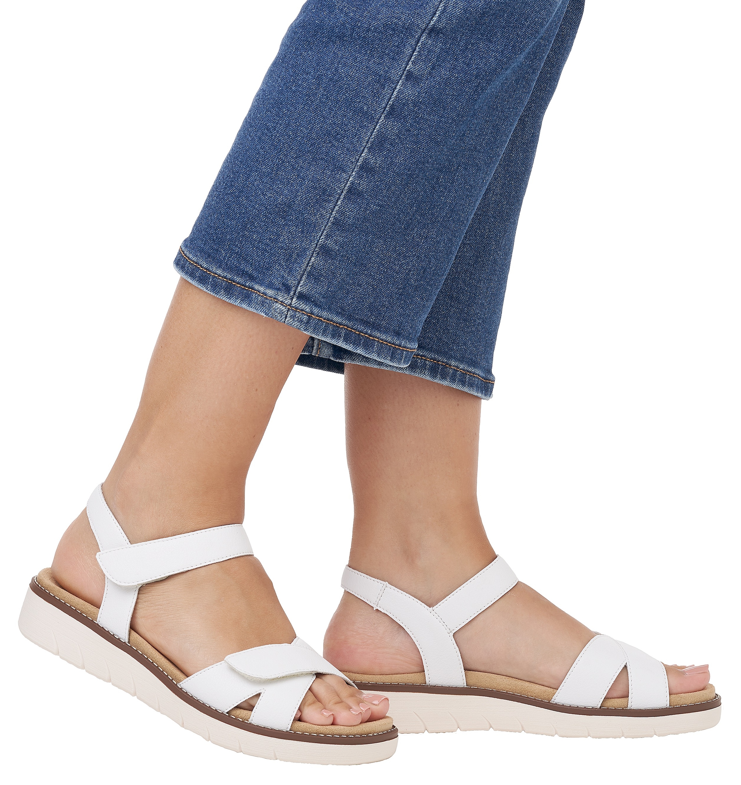 Remonte Riemchensandale, Plateau, Sommerschuh, Sandalette mit Lite ´n Soft Ausstattung