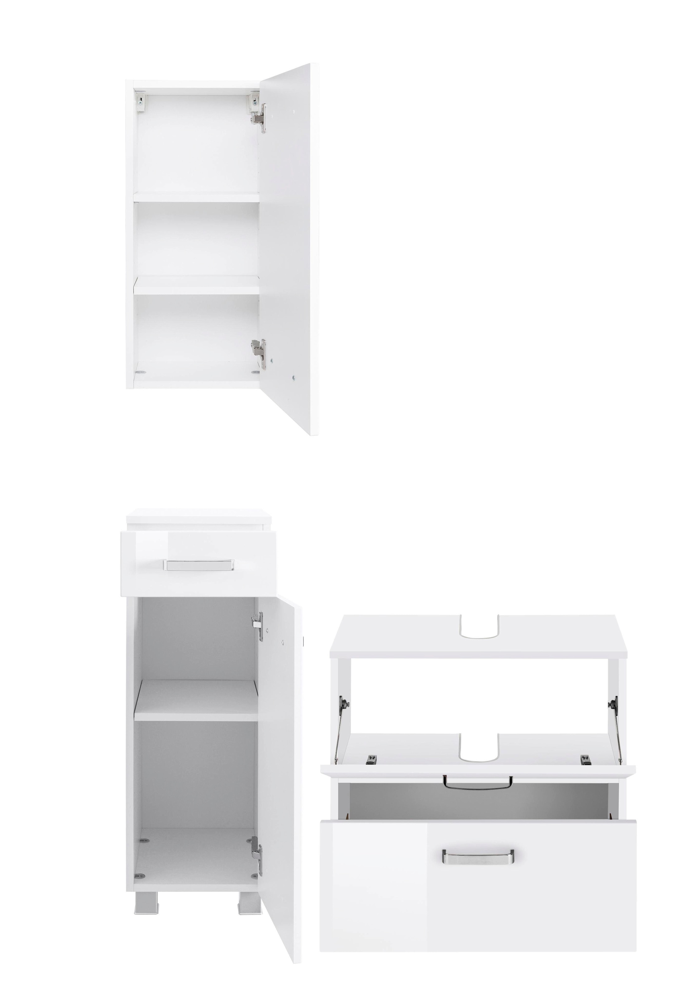 welltime Badmöbel-Set »Ravenna« 3 Stk. tlg.