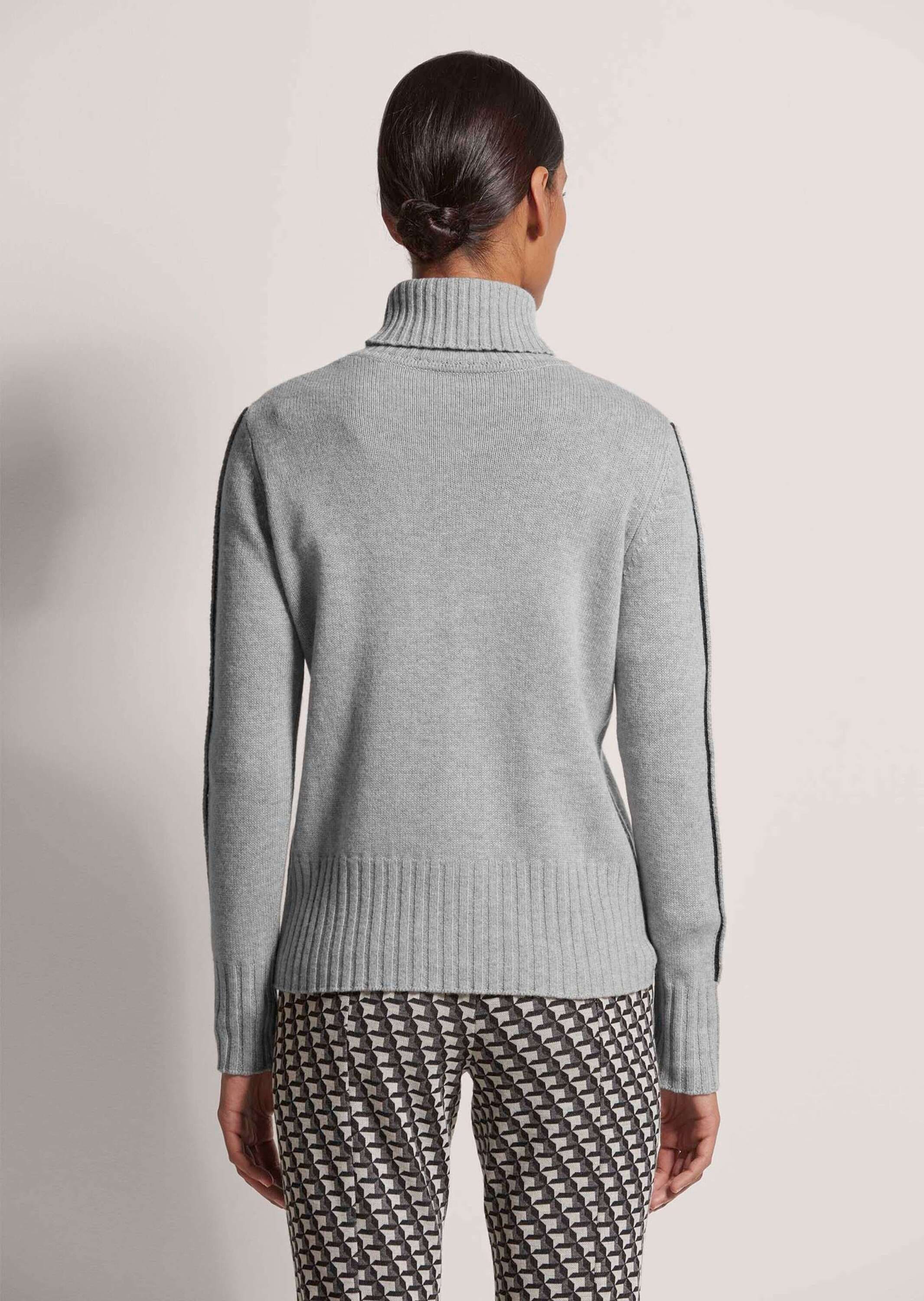 MADELEINE Longpullover »Pullover Stehkragen-Pullover«