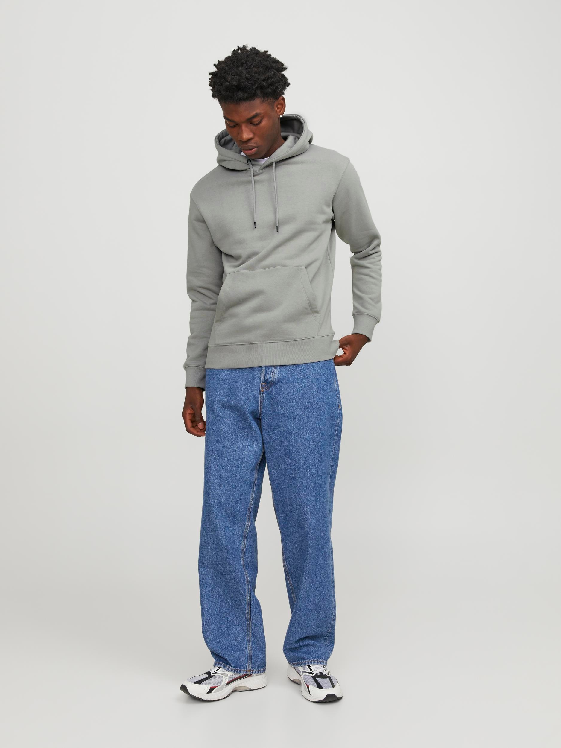 Jack & Jones Kapuzensweatshirt »JJESTAR BASIC SWEAT HOOD NOOS«, mit Rippbündchen