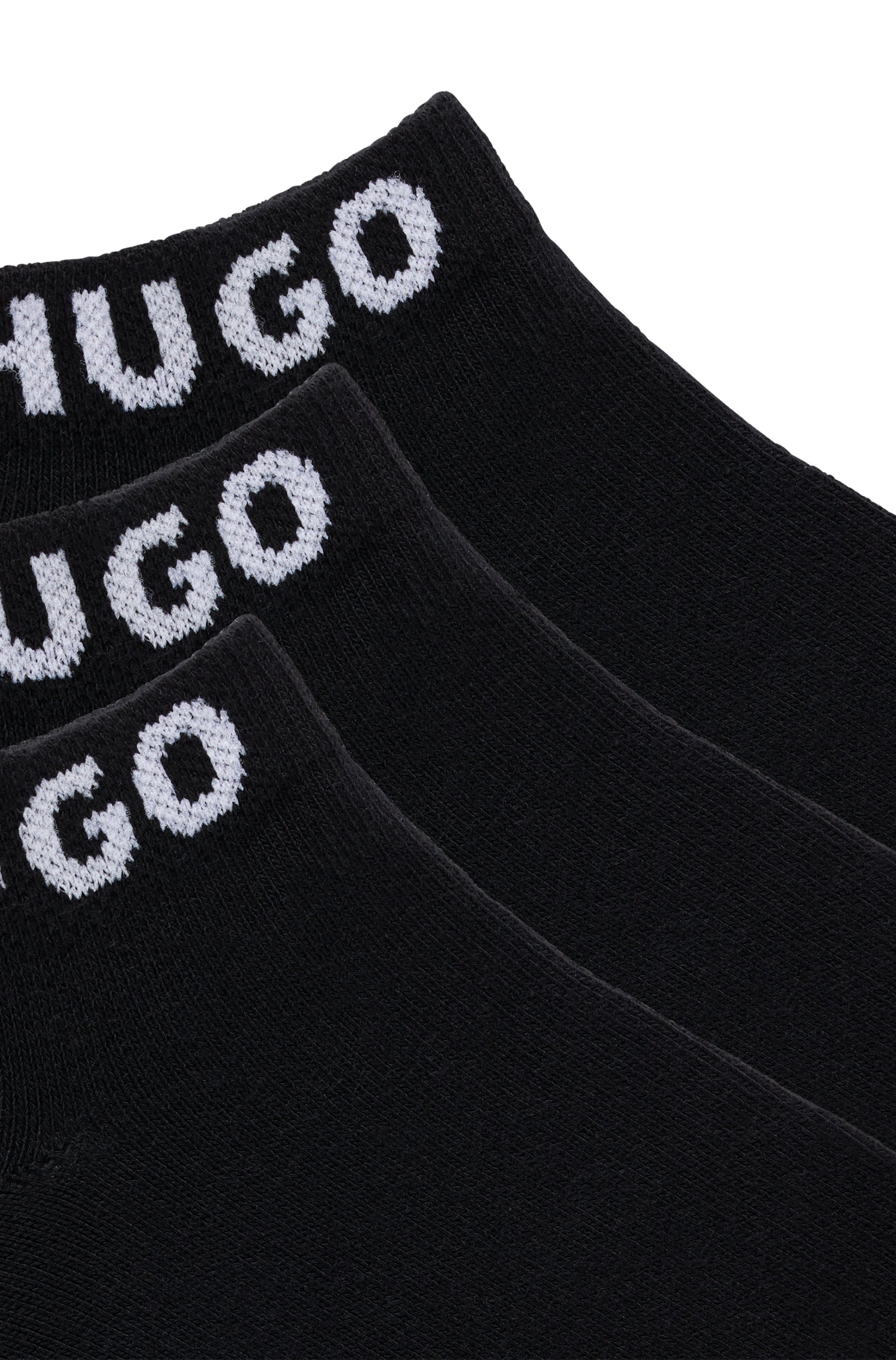 HUGO Underwear Socken »3P AS UNI CC W«, (Packung, 3 Paar, 3er), mit kontrastfarbenen Logoschriftzug