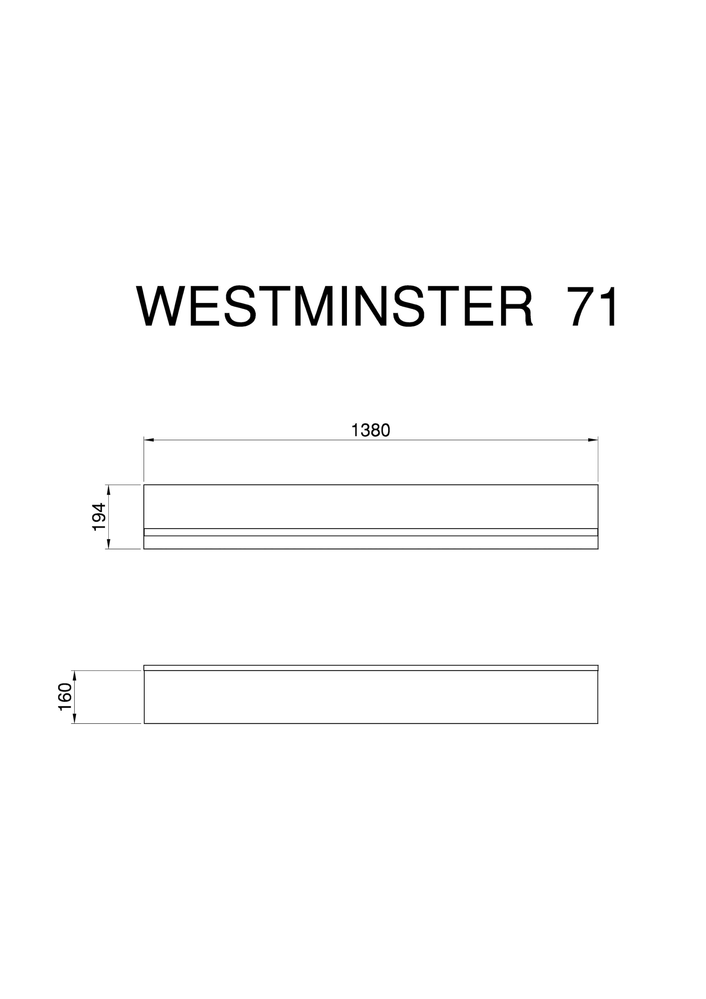 Home affaire Wohnwand »Westminster«, (Set, 3 St.), im romantischen landhausstil