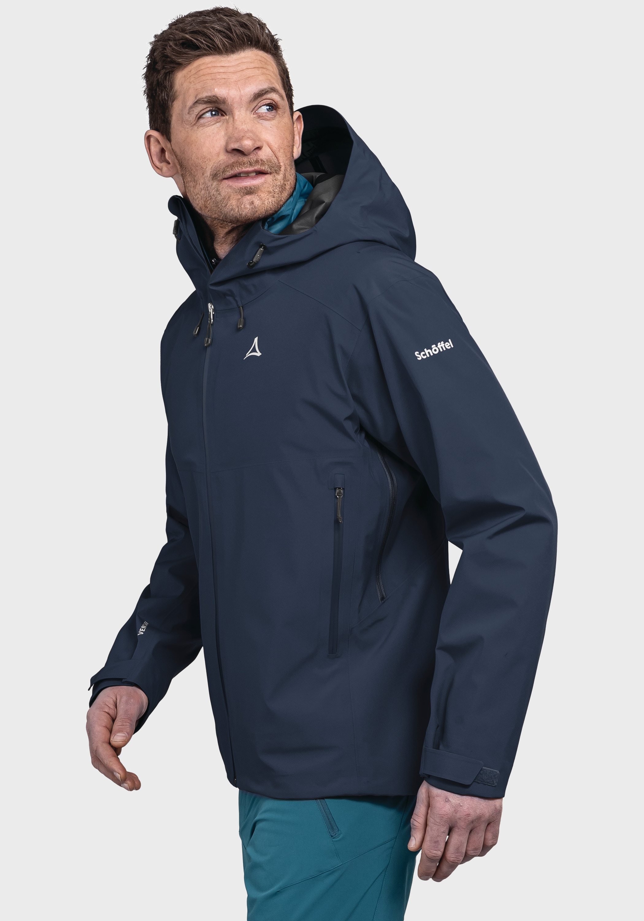 Schöffel Outdoorjacke »Hiking Jacket Style Cascata MNS« mit Kapuze