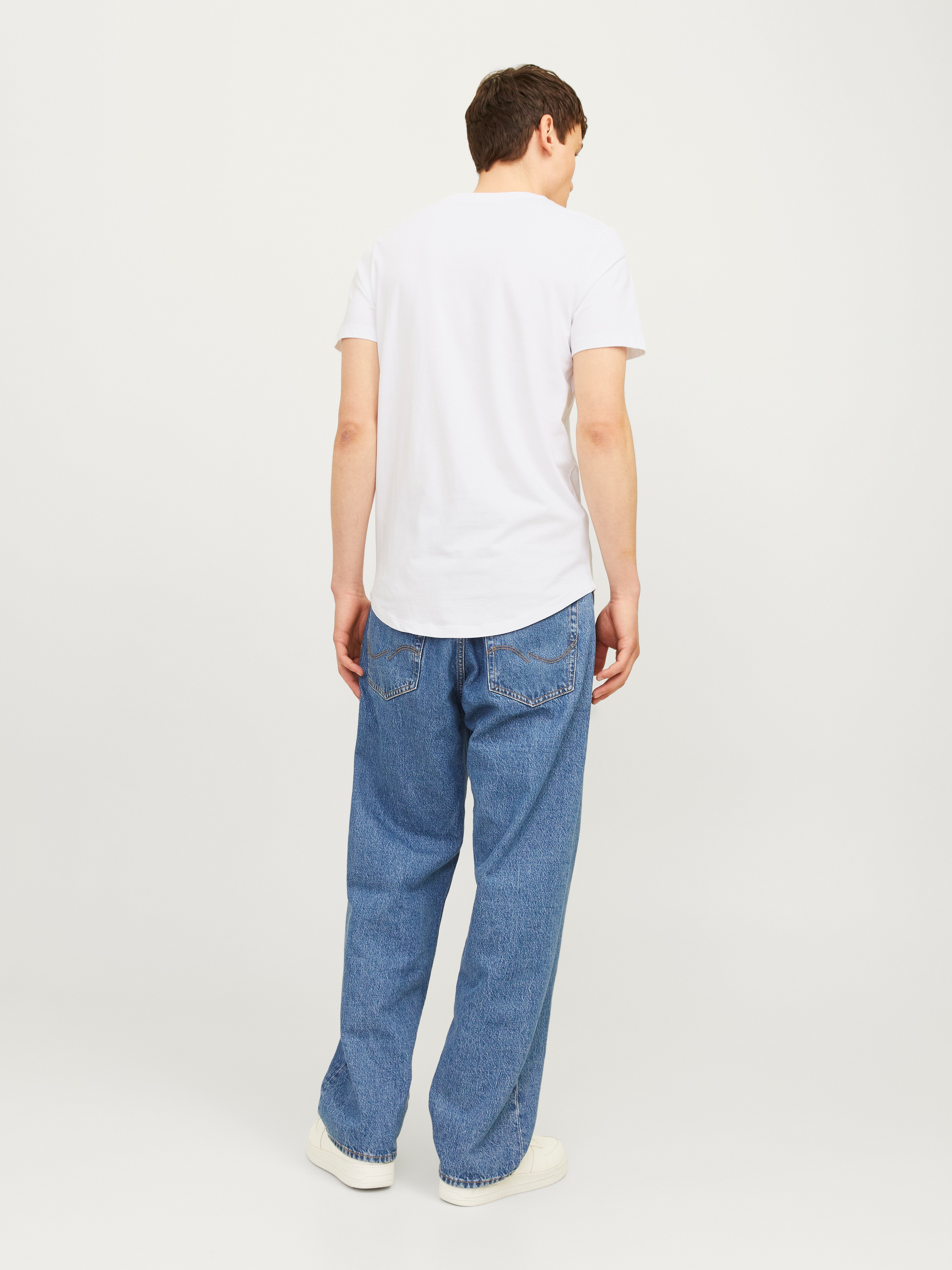 Jack & Jones Rundhalsshirt »JJENOA TEE SS CREW NECK 7PK MP NOOS«, (Packung, 7 tlg.)