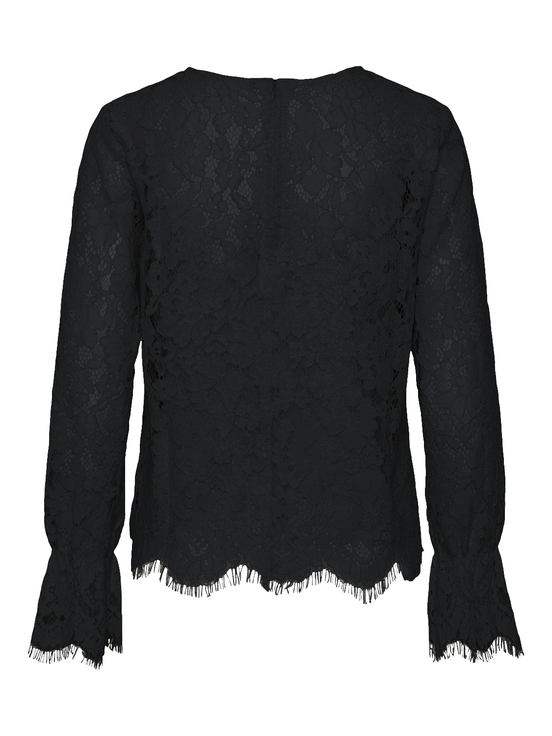 Y.A.S Spitzenbluse »YASPERLA LS LACE TOP S. NOOS«