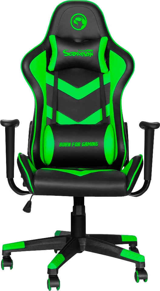 Melko Gaming Chair Gamingstuhl Bürostuhl mit Massagefunktion inkl
