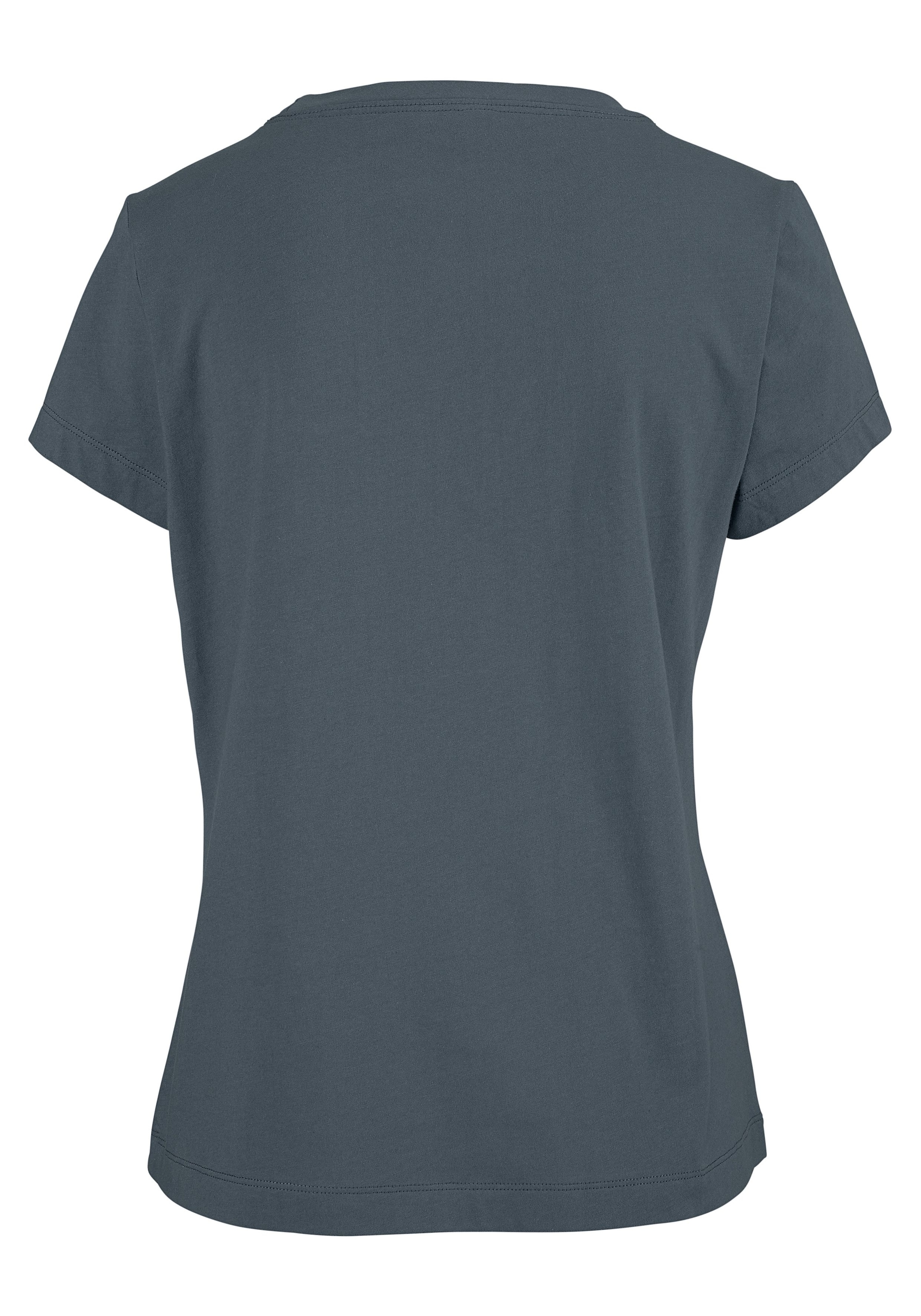 Buffalo Shorty, (2 tlg.), mit gemusterter Shorts und softem Basic T-Shirt