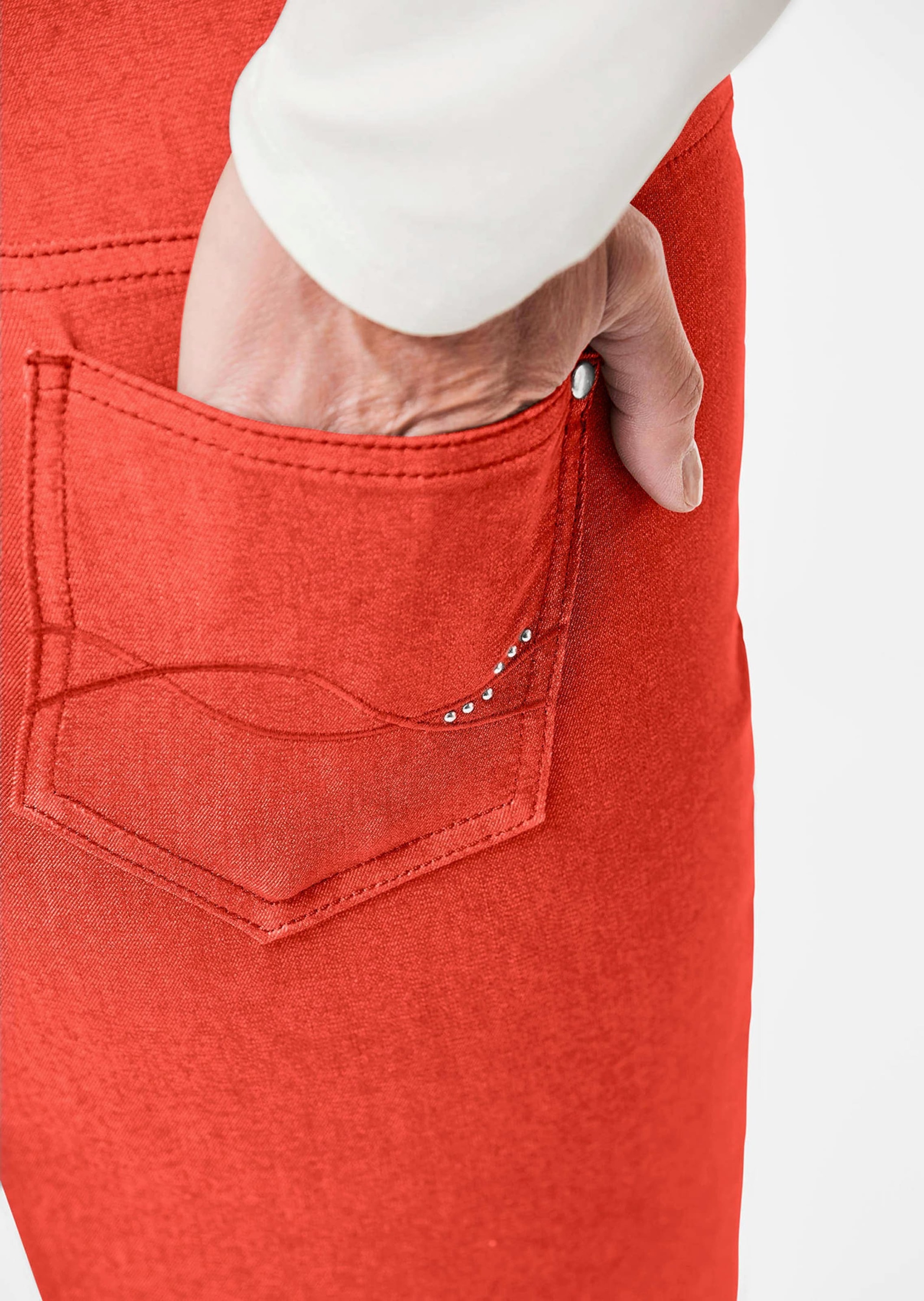 GOLDNER 7/8-Hose »Schmale Stretchhose BELLA«
