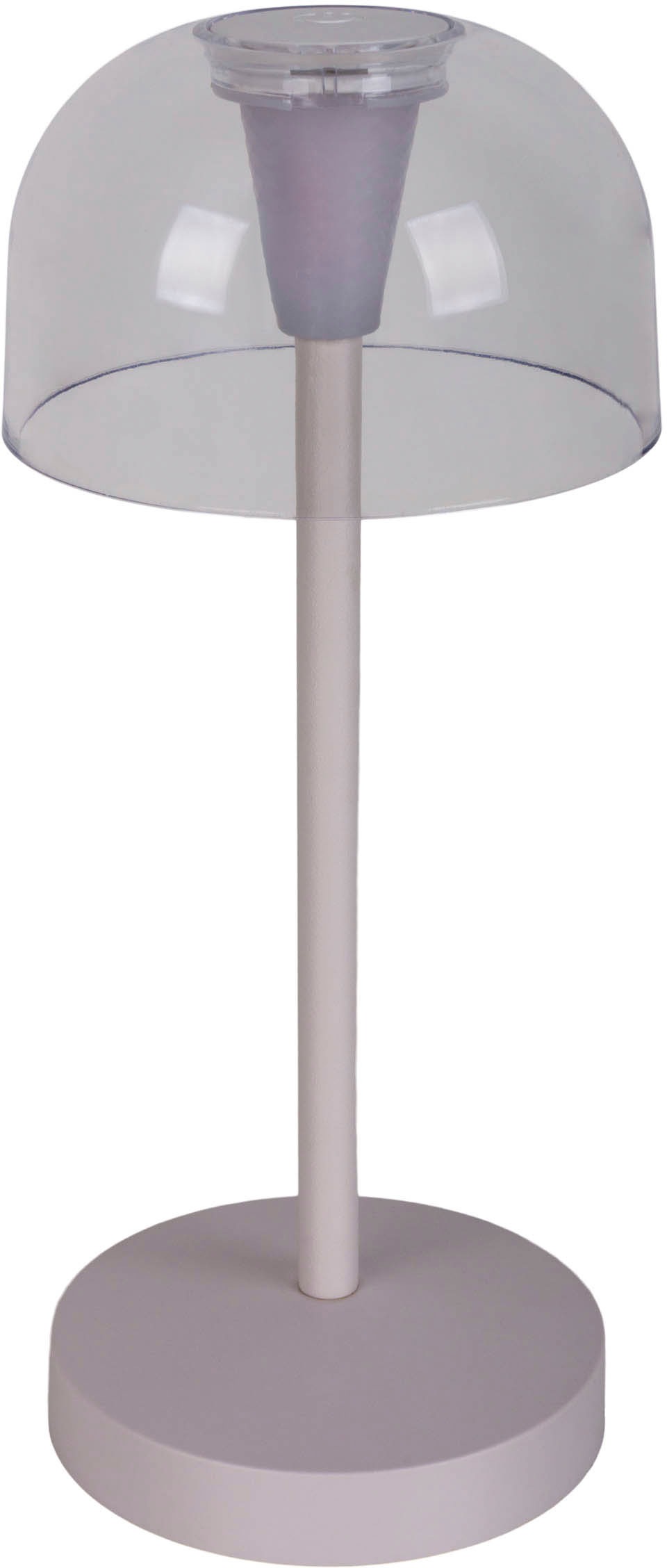 näve LED Tischleuchte »Gomba 18,5 cm« LED-Modul 2 Stk. Warmweiß 2er Set, aufladbar, USB Kabel, Memoryfunktion, stufenlos dimmbar