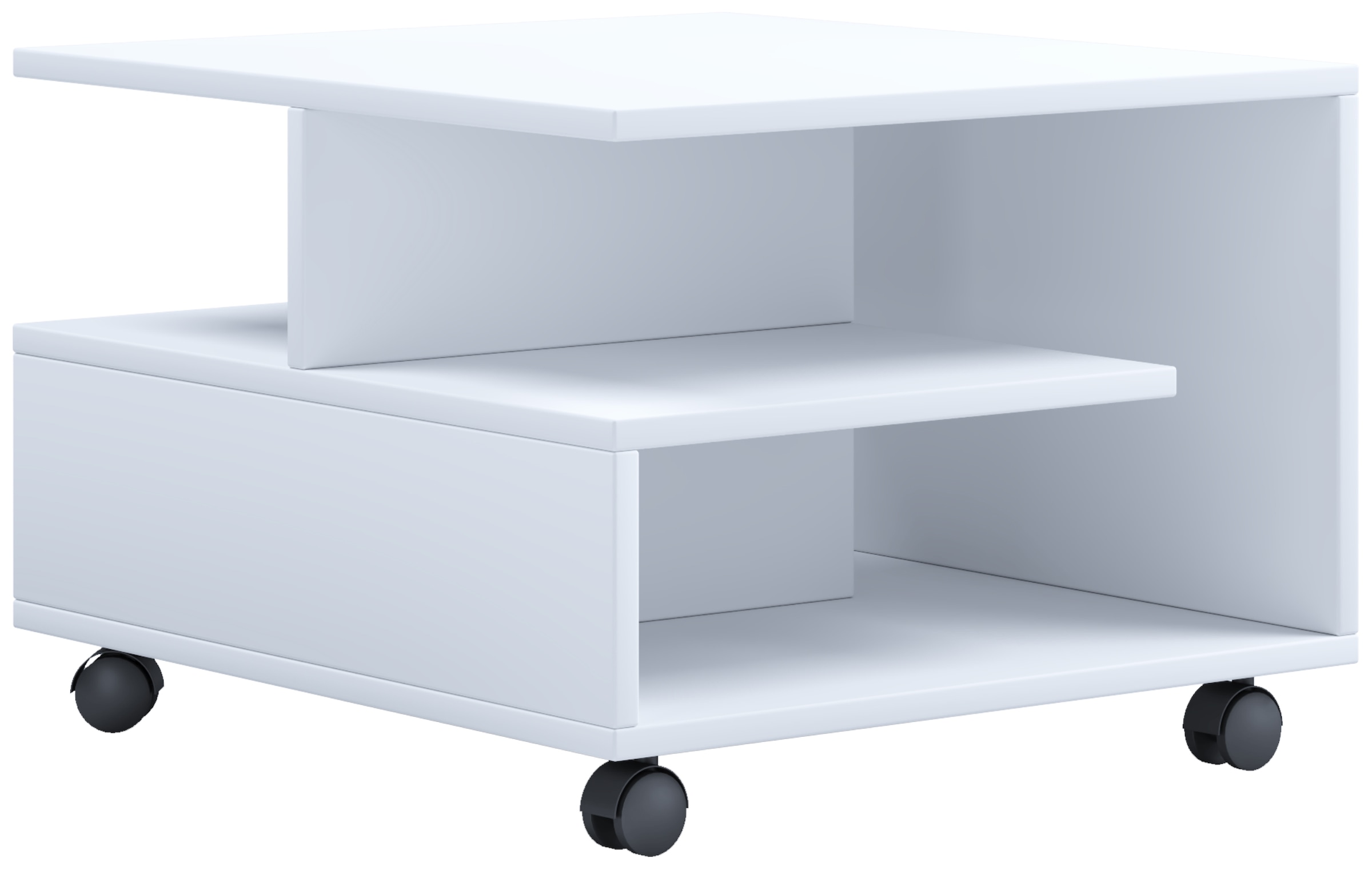 VCM Beistelltisch »Holz Sofatisch Couchtisch Rollen rollbar Stango S«
