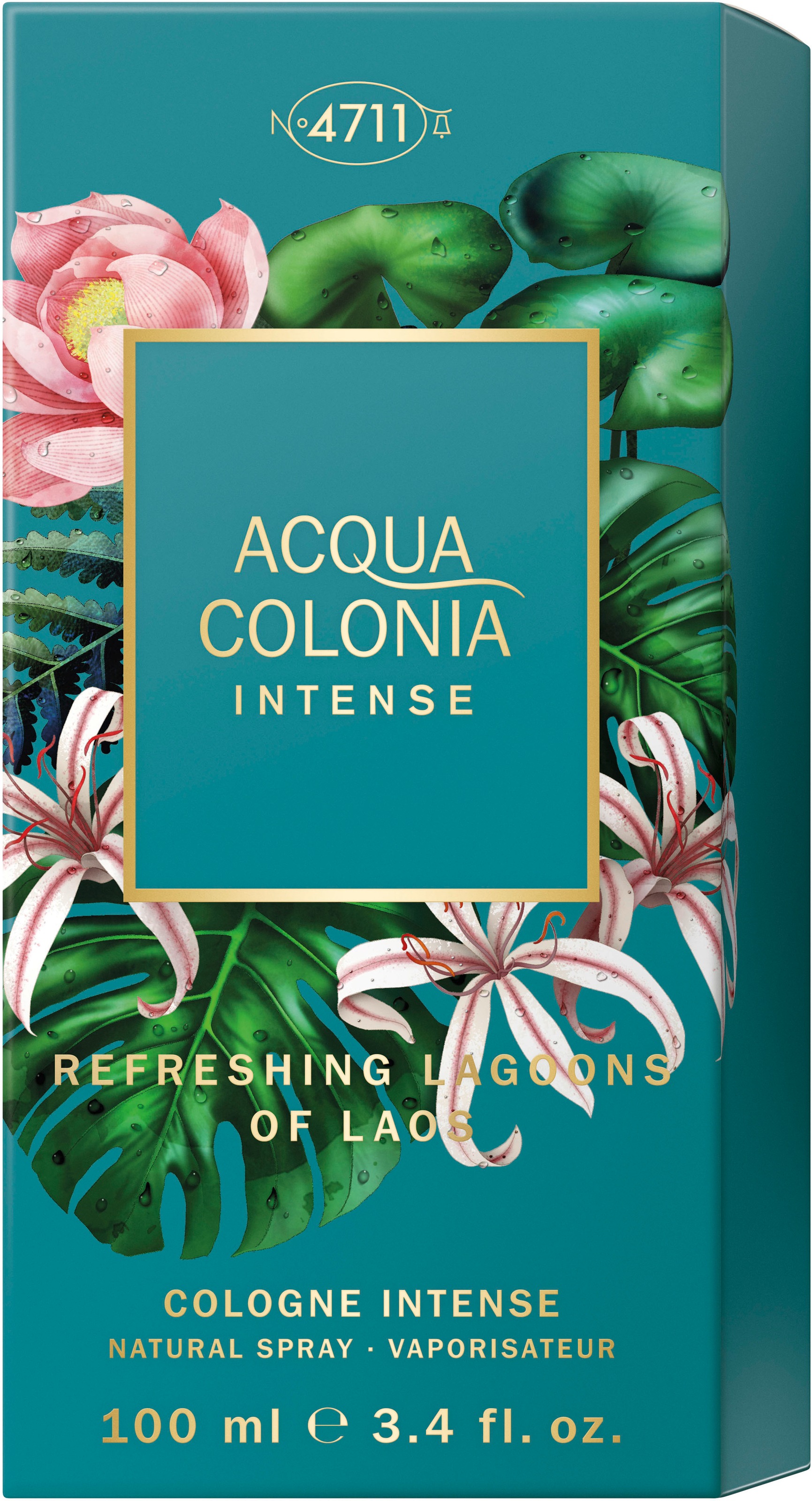 4711 Eau de Cologne »REFRESHING LAGOONS OF LAOS EAU DE COLOGNE«, (Packung, 1 tlg.)