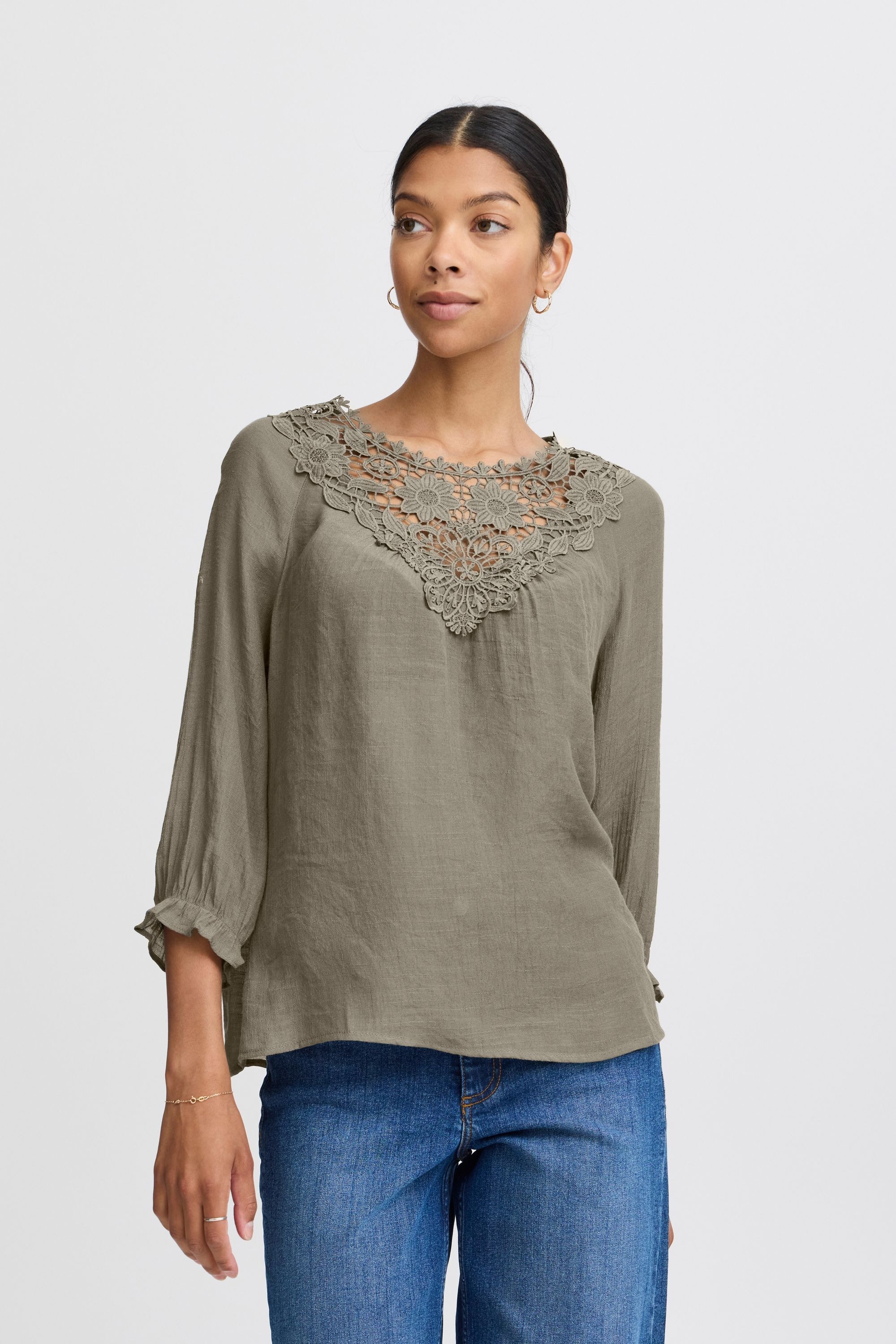 b.young Tunika »Kurzarmbluse BYIKELLY BLOUSE -«