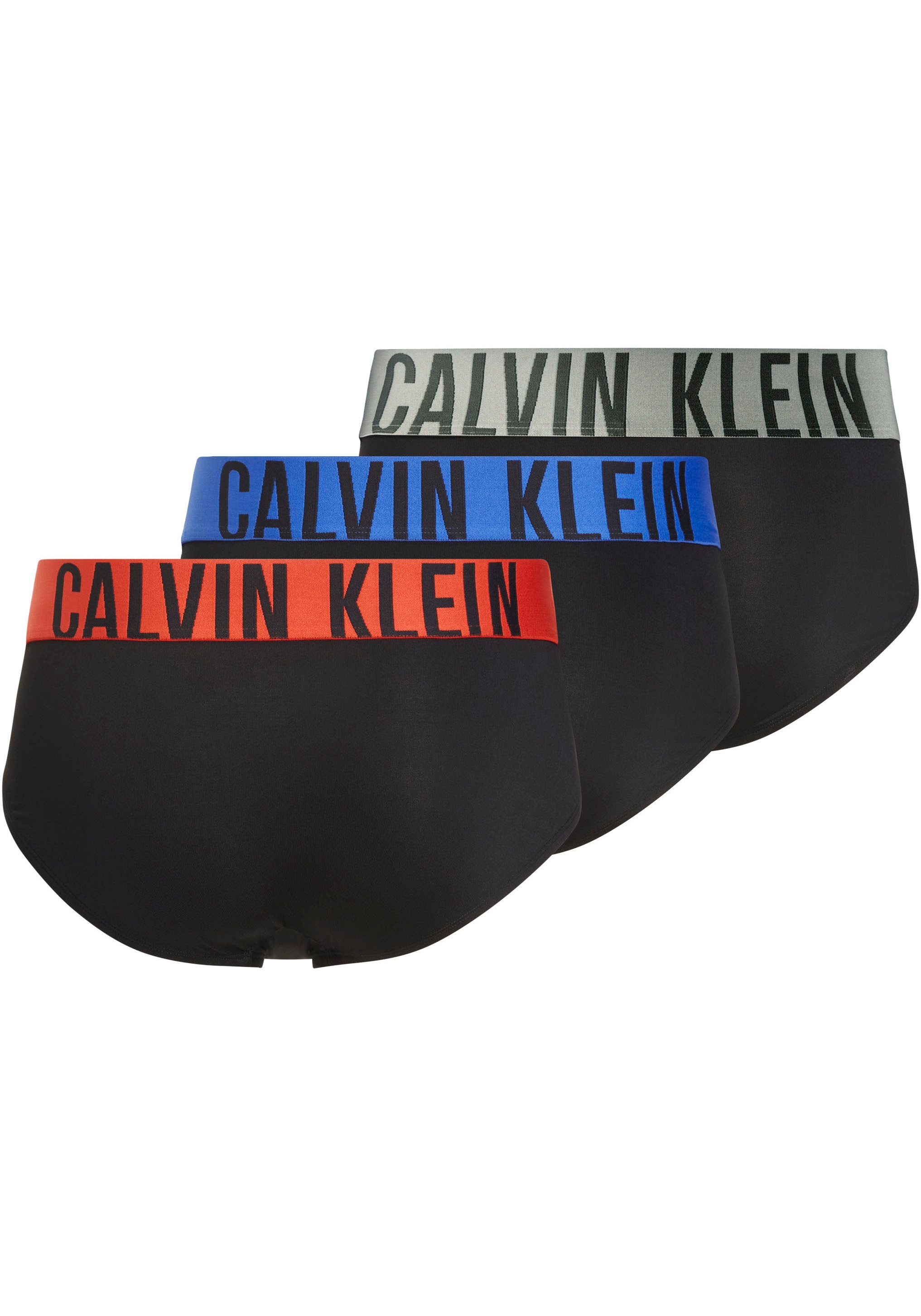 Calvin Klein Underwear Slip »HIP BRIEF 3PK«, (Packung, 3 St., 3er), mit Logo-Stretchbund