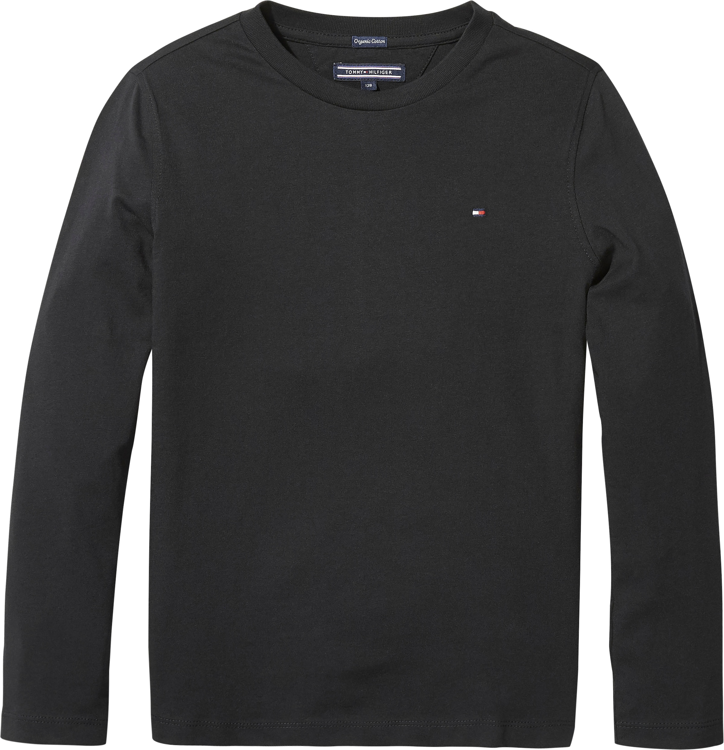 Tommy Hilfiger Langarmshirt »BOYS BASIC CN KNIT L/S«, Kinder Kids Junior MiniMe,für Jungen