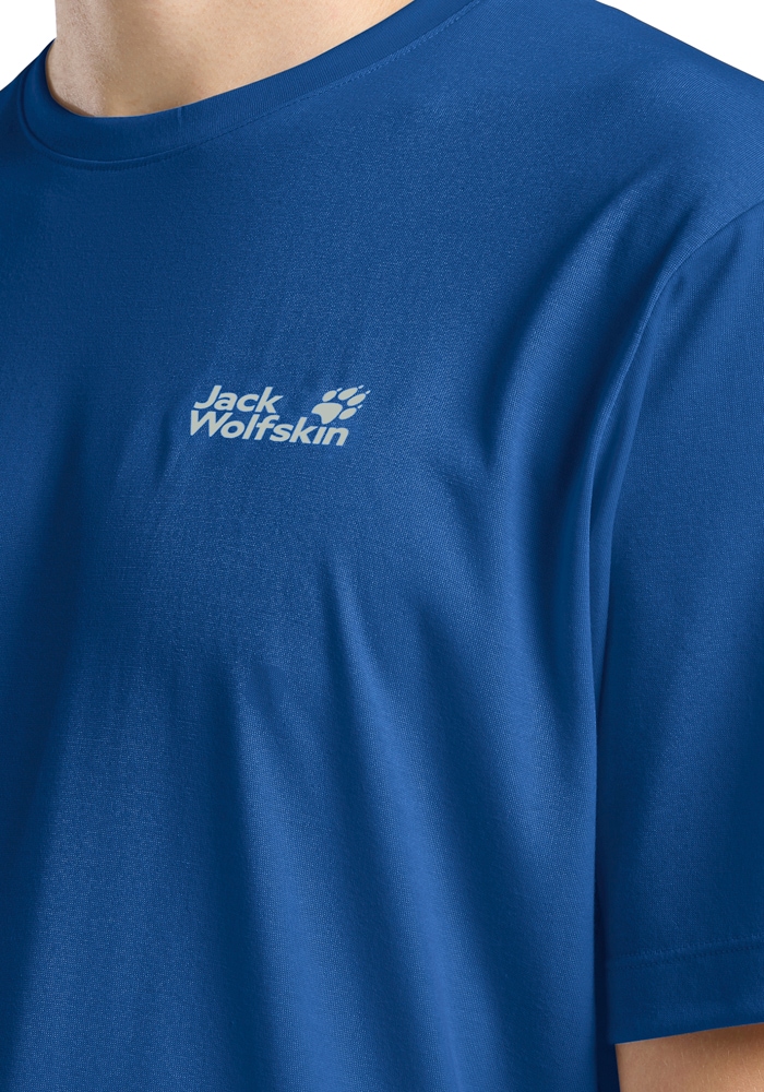 Jack Wolfskin Funktionsshirt »VONNAN S/S T M« für warme Temperaturen, atmungsaktiv, feuchtigkeitsregulierend