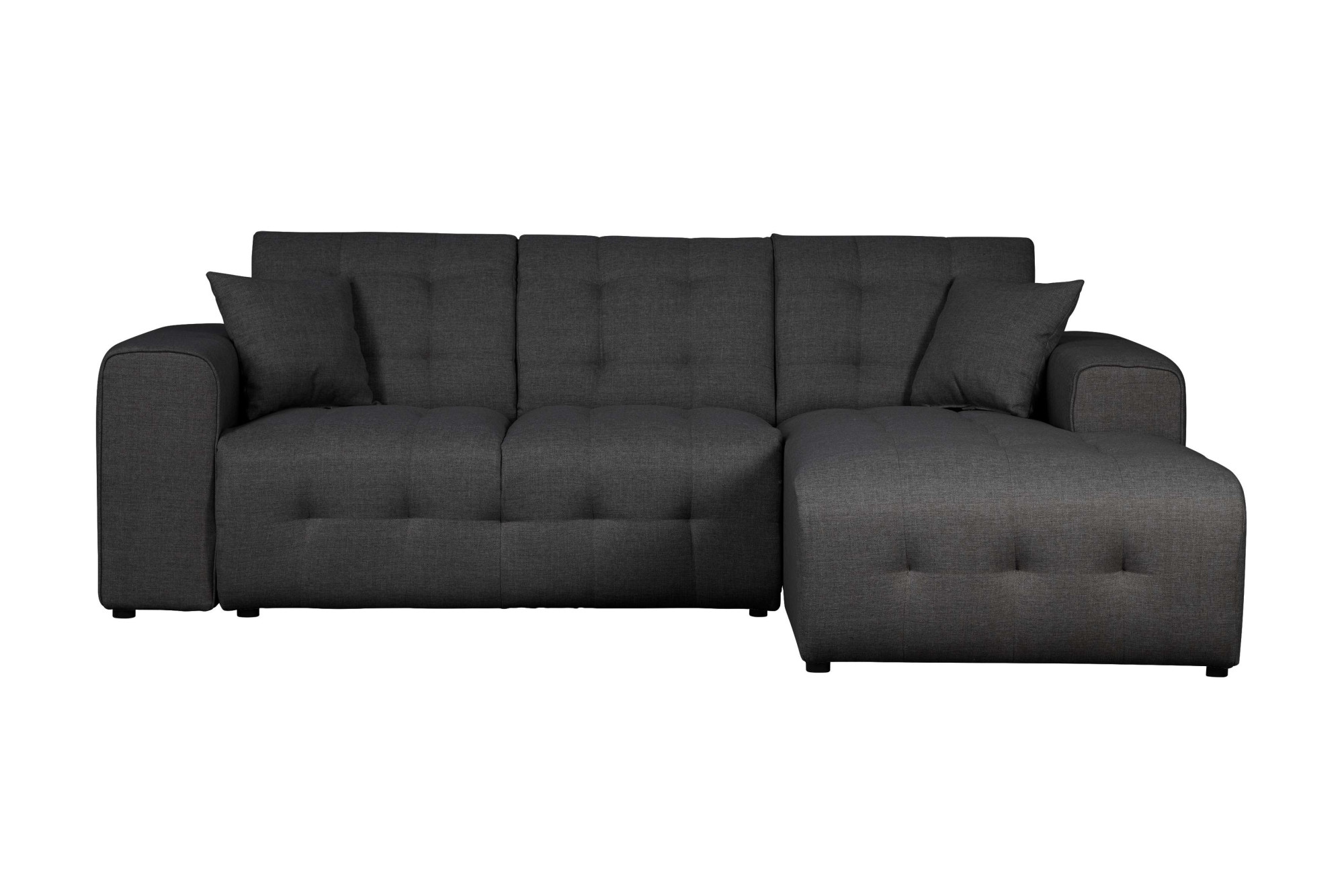 Home affaire Ecksofa »Nosia L-Form«, incl. 2 Zierkissen, mit feiner Steppung