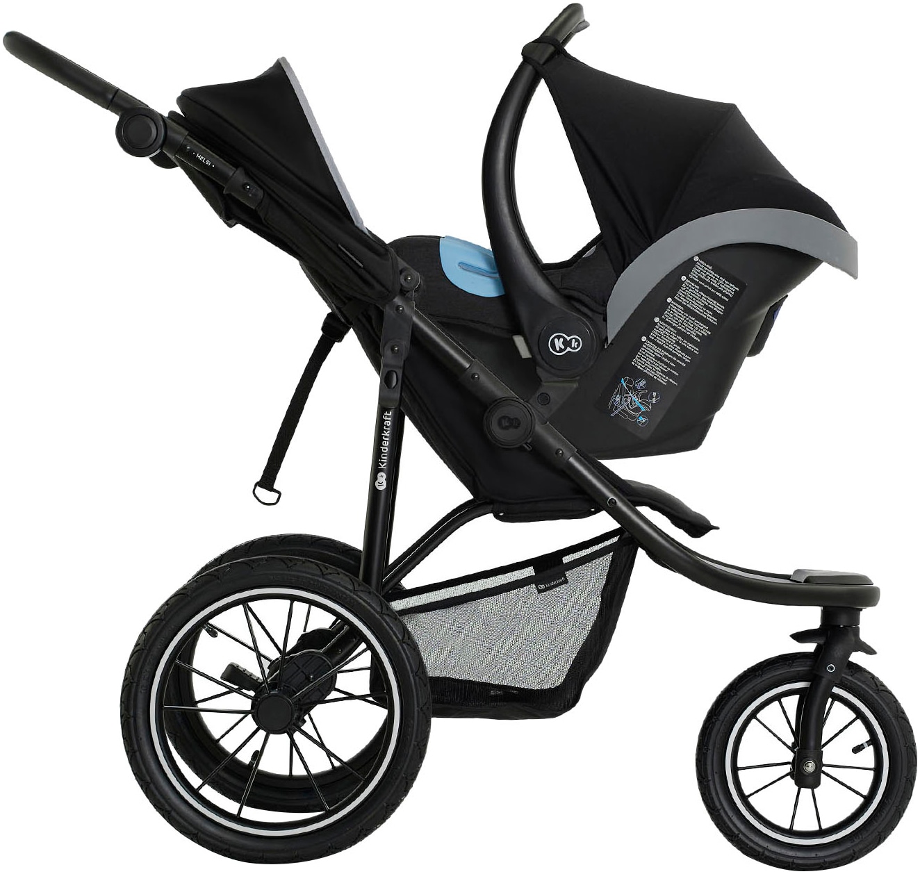 Kinderkraft Kombi-Kinderwagen »HELSI 2«, 27 kg