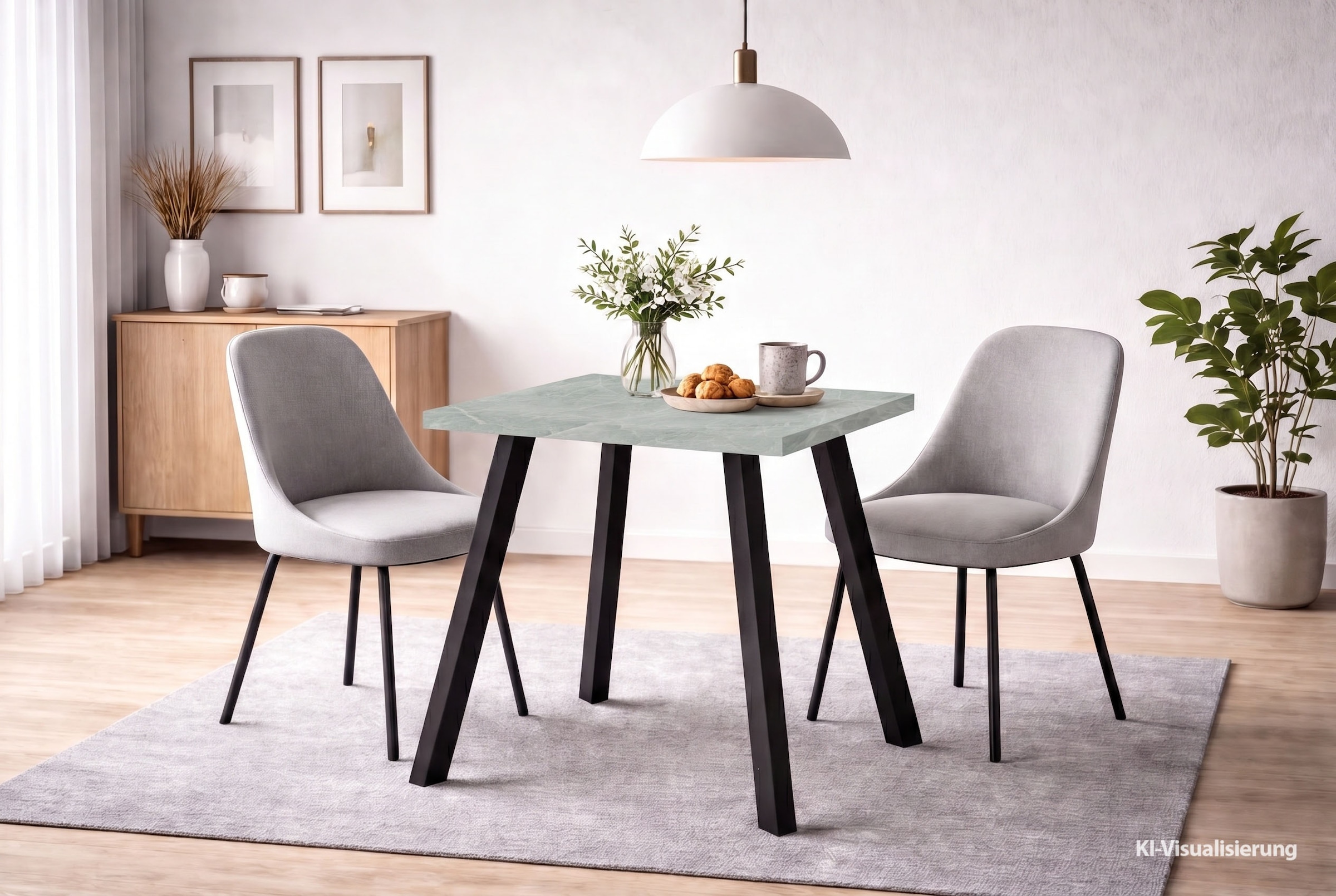 Mäusbacher Bistrotisch »Big Bistro Metall« Eckige Platte BHT 70x75x70 cm