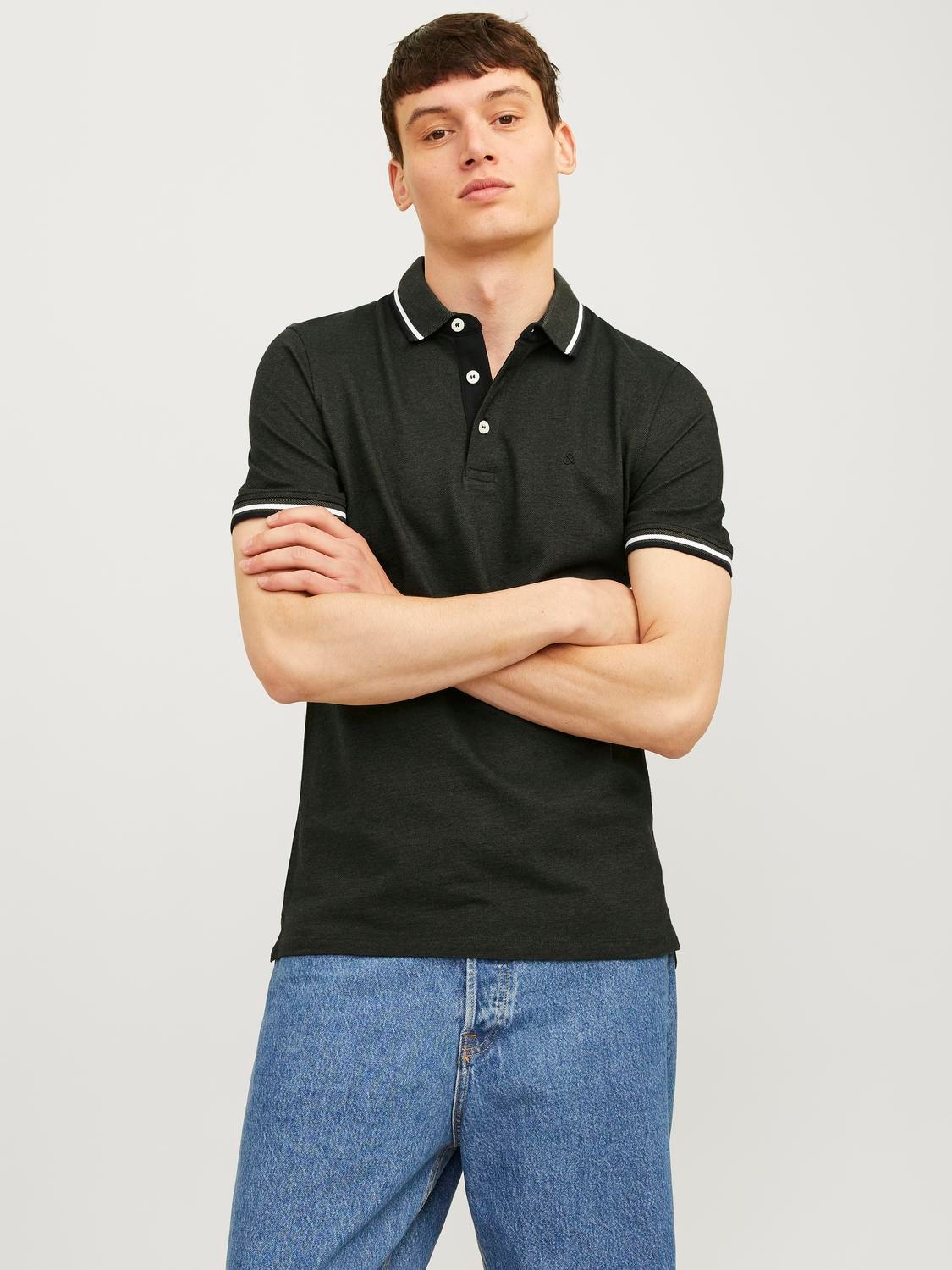 Jack & Jones Poloshirt »JJEPAULOS POLO SS 2PK MP NOOS«