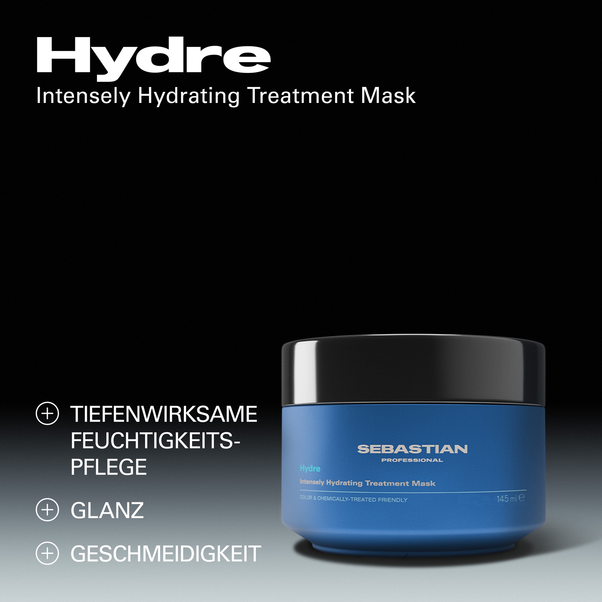 Sebastian Professional Haarmaske »Hydre Mask« für geschädigtes, glanzloses, trockenes und widerspenstiges Haar