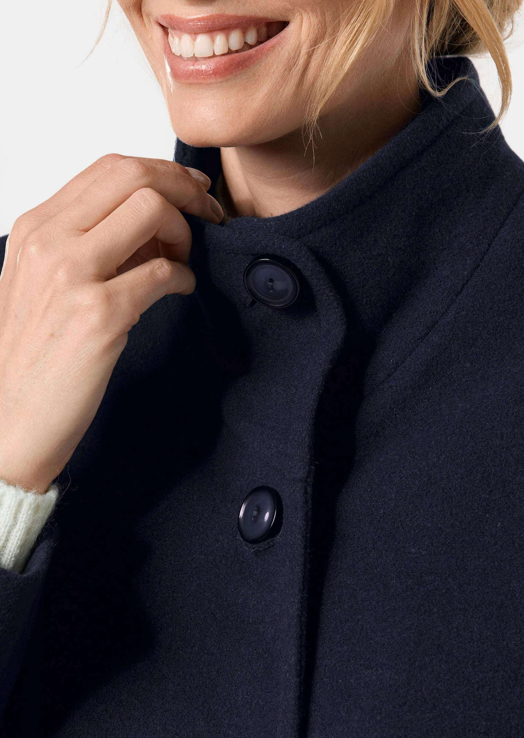 GOLDNER Wolljacke »Kurzgröße Unentbehrliche Wolljacke mit feinen Details«
