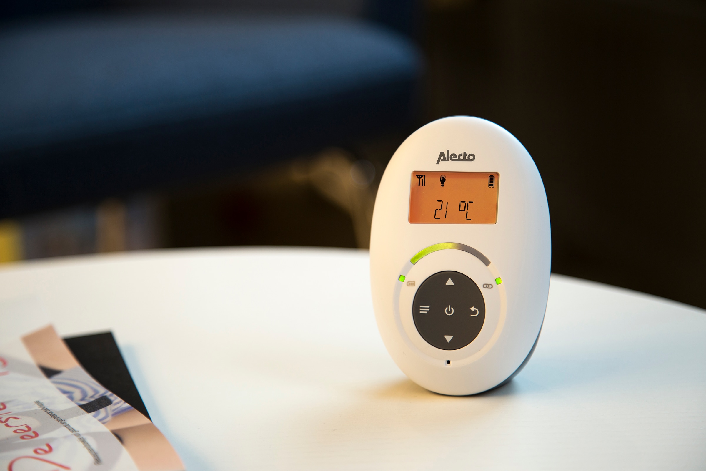 Alecto Babyphone »DBX-125«, (2 tlg.), Nachtlicht, Wiegenlieder und Temperaturanzeige