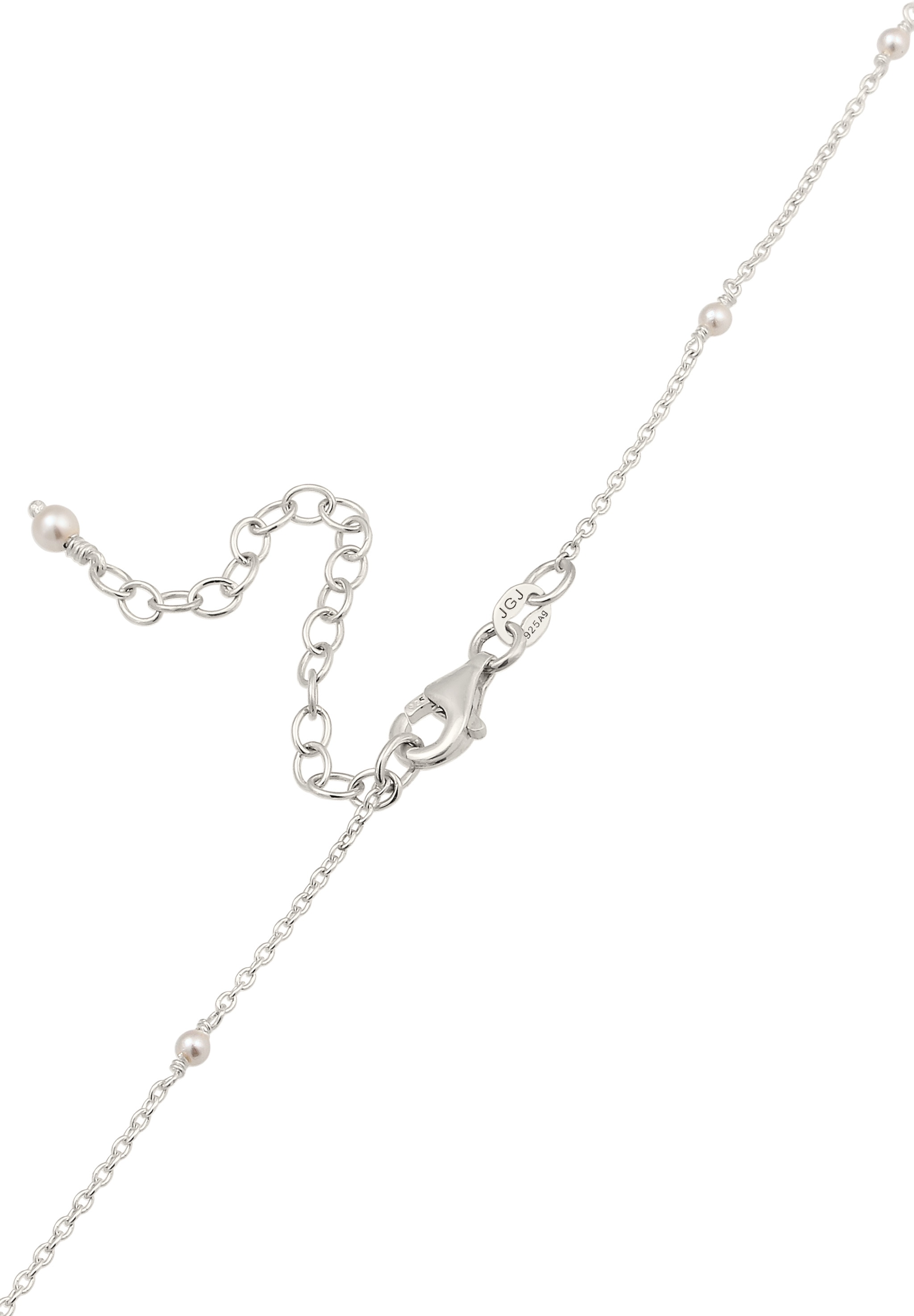 Elli Silberkette »Halskette Mit Perlen von Swarovski® 925 Sterling Silber«