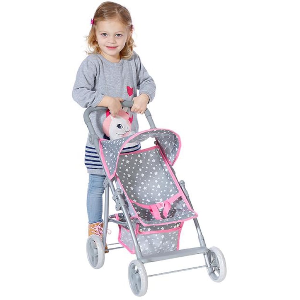 Knorrtoys® Puppenbuggy »Liba - Star Grey«