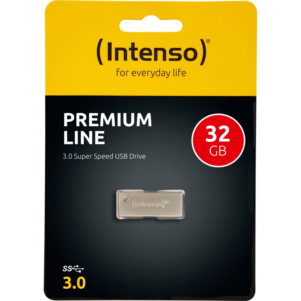 Intenso USB-Stick »Premium Line«, (Lesegeschwindigkeit 35 MB/s)