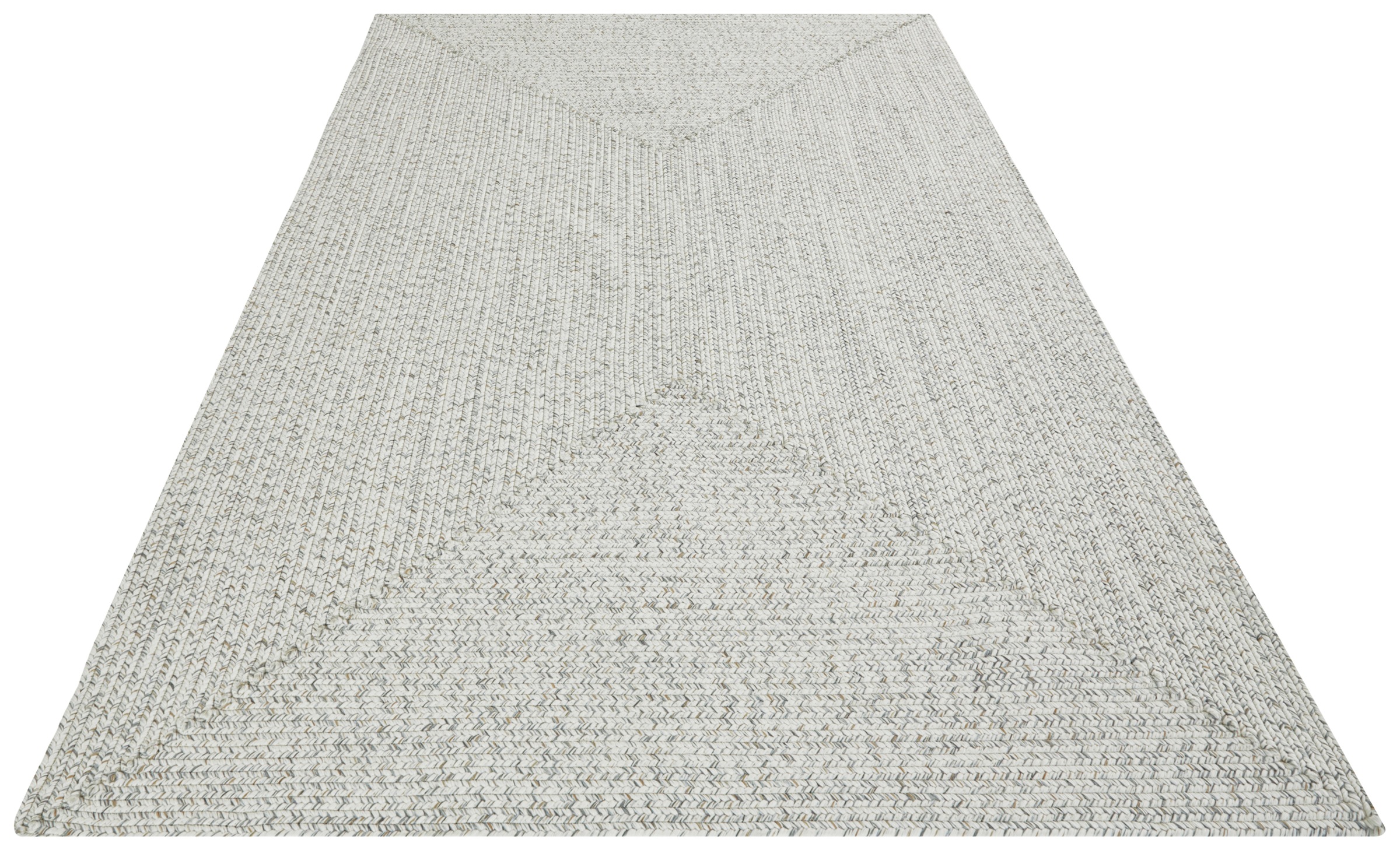 NORTHRUGS Teppich »Trenzado«, rechteckig, 10 mm Höhe, In- & Outdoor, Handmade-Look, Läufer, Wetterfest, Balkon, Wohnzimmer