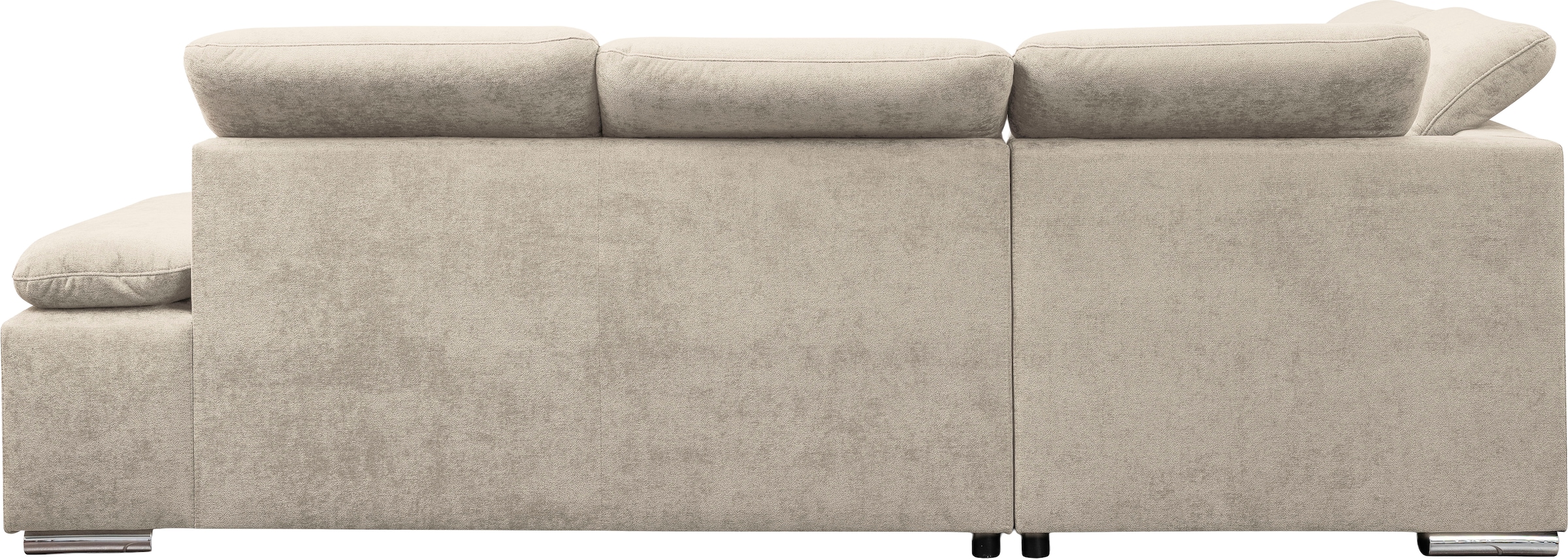 WERK2 Ecksofa »Alicante Cord, inkl. Bettfunktion & Bettkasten, Breite 280cm, L-Form«