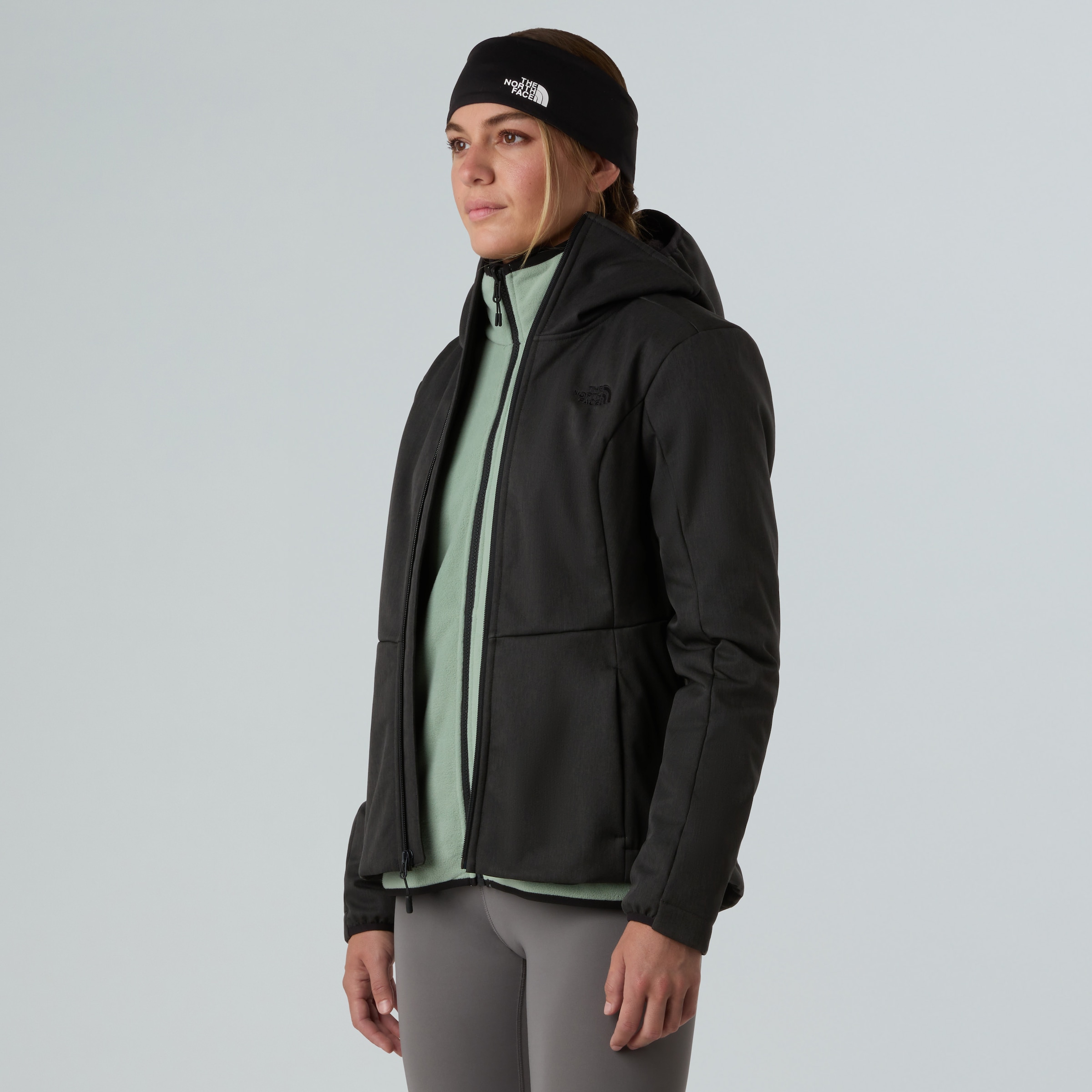 The North Face Funktionsjacke »W QUEST HIGHLOFT SOFT SHELL JACKET - EU«, (1 St.), Softshell, isolierend, wetterfest – Übergangsjacke