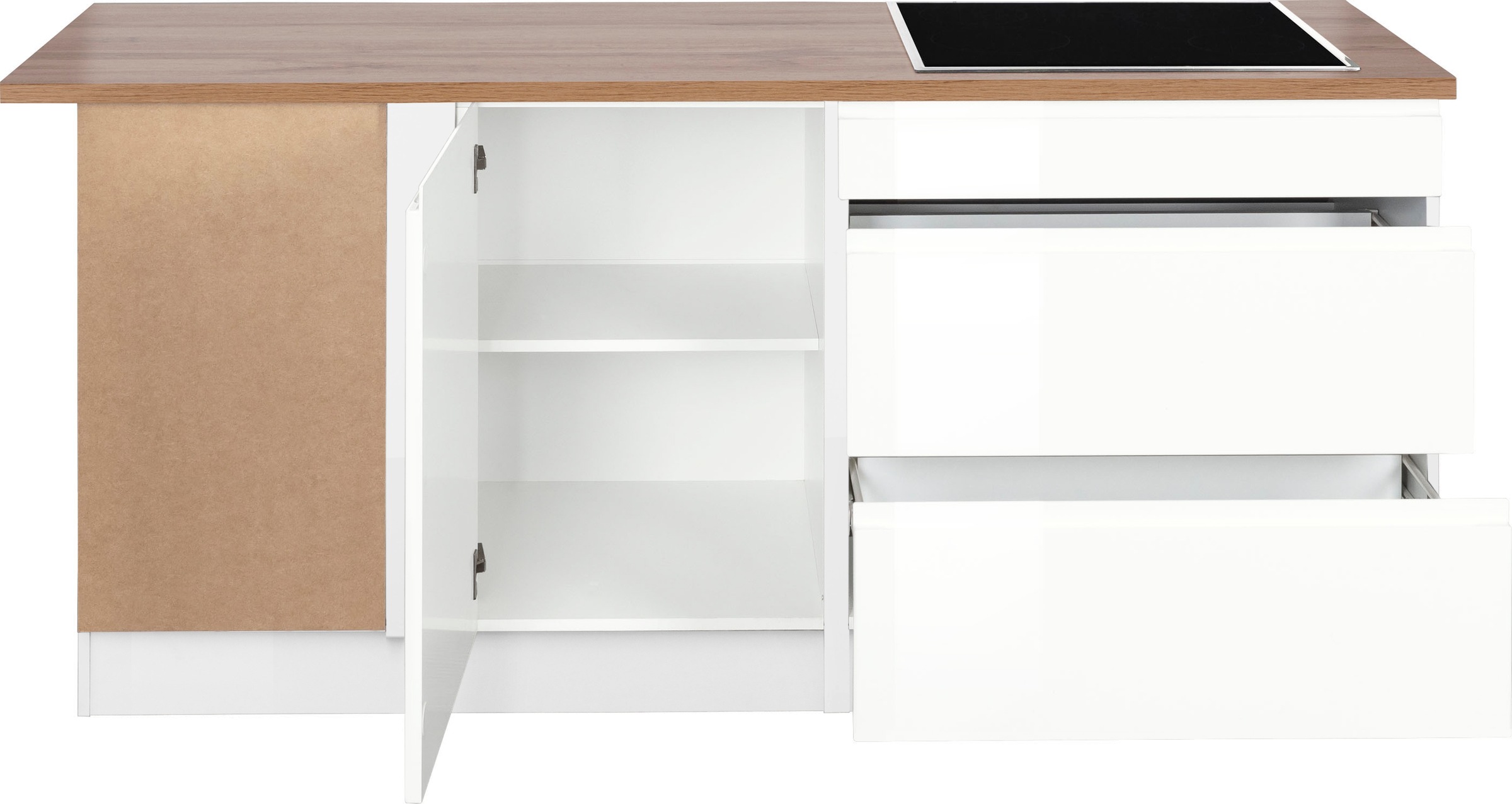 HELD MÖBEL Winkelküche »Virginia«, Stellbreite 230/190 cm, ohne E-Geräte